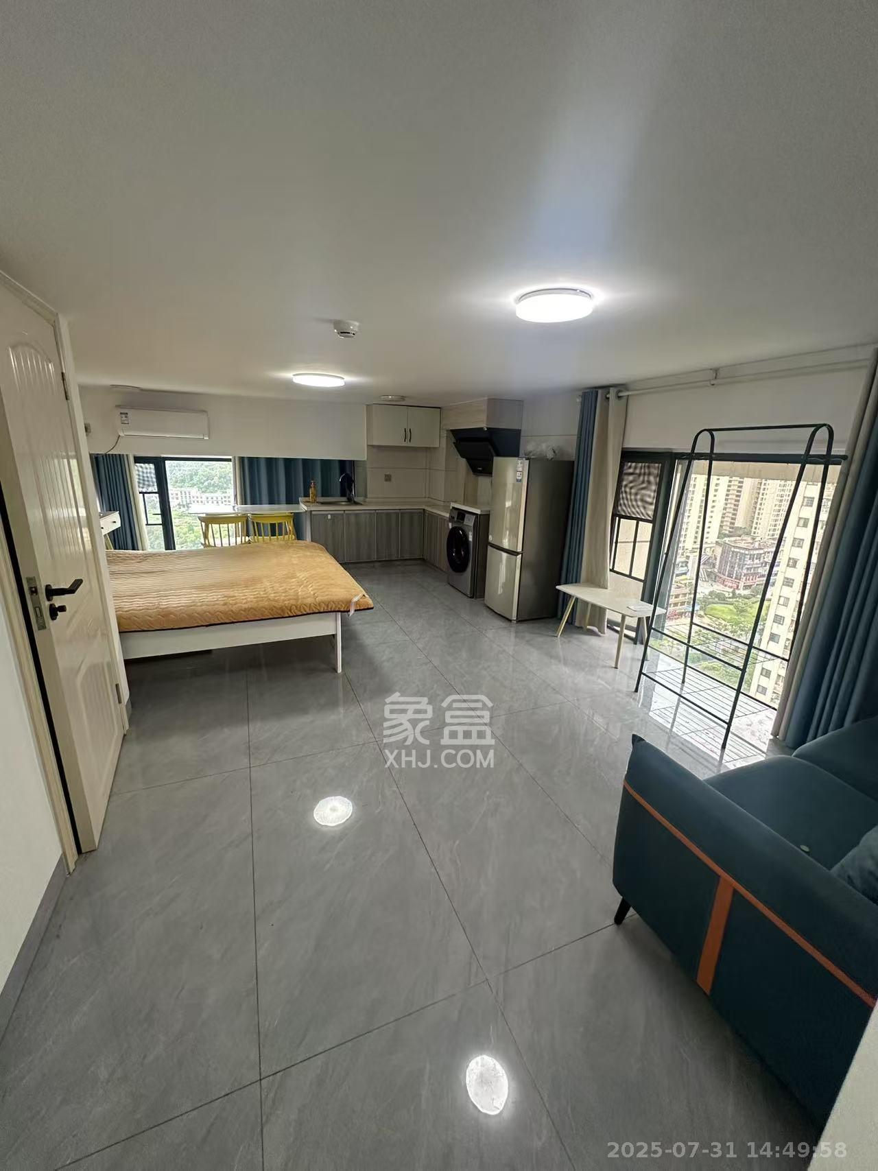 天麓轻奢国际 1室1厅1卫 1200.0元/月 天麓轻奢国际 1室1厅1卫 1200.0元/月室内图