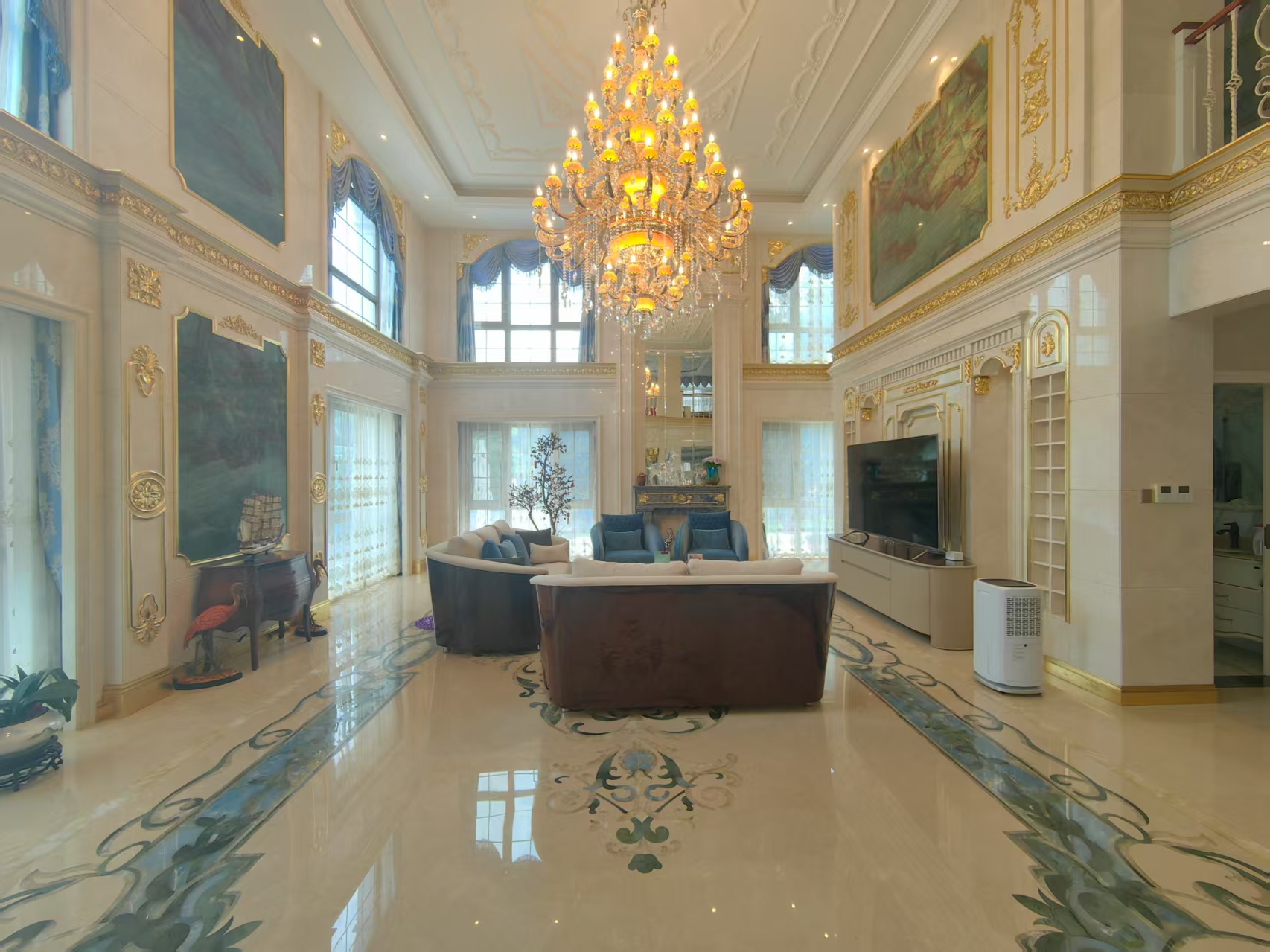 泰达天海国际 6室3厅4卫 50000.0元/月 泰达天海国际 6室3厅4卫 50000.0元/月室内图