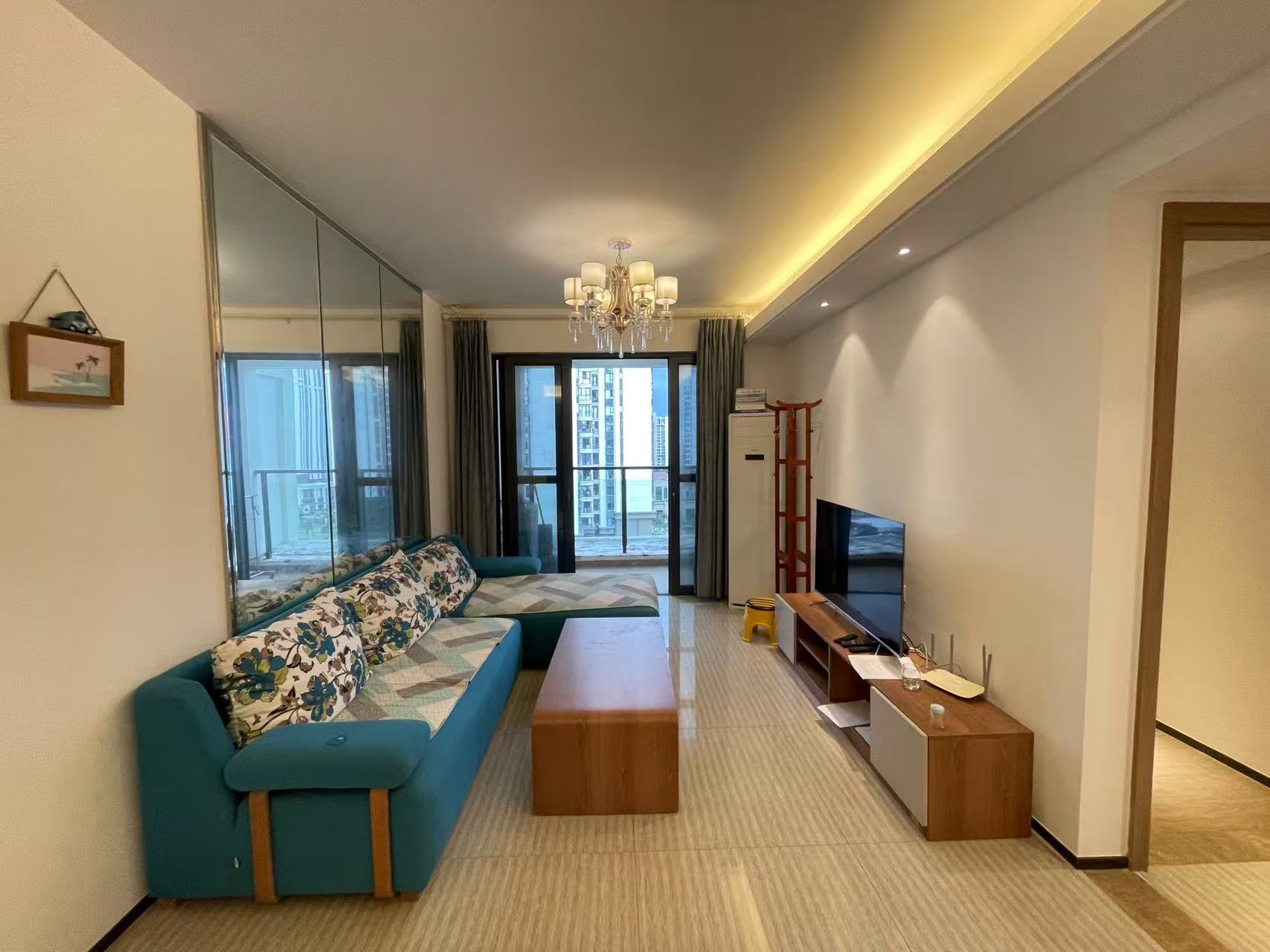 恒大美丽沙天澜湾 2室2厅1卫 2600.0元/月 恒大美丽沙天澜湾 2室2厅1卫 2600.0元/月室内图