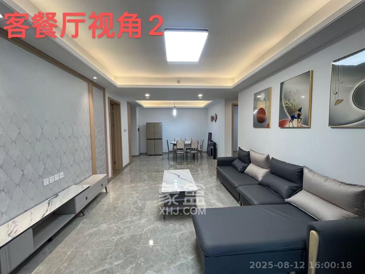 梅溪湖玺悦（新城金茂梦想玺悦）  3室2厅2卫   3300.00元/月室内图1
