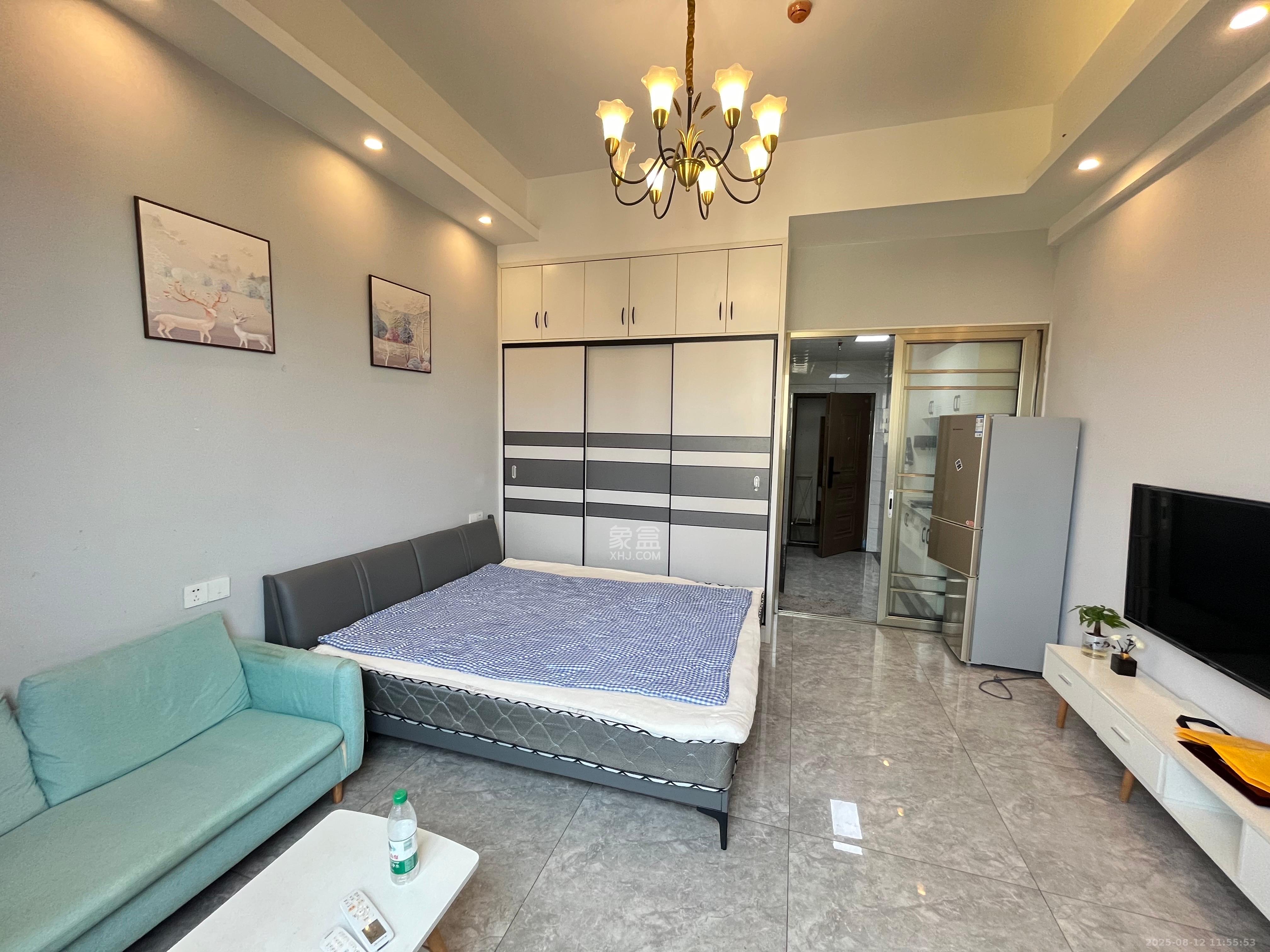 奥克斯滨仕花园（奥克斯洋湖广场/奥克斯中心）  1室1厅1卫    1700.0元/月室内图