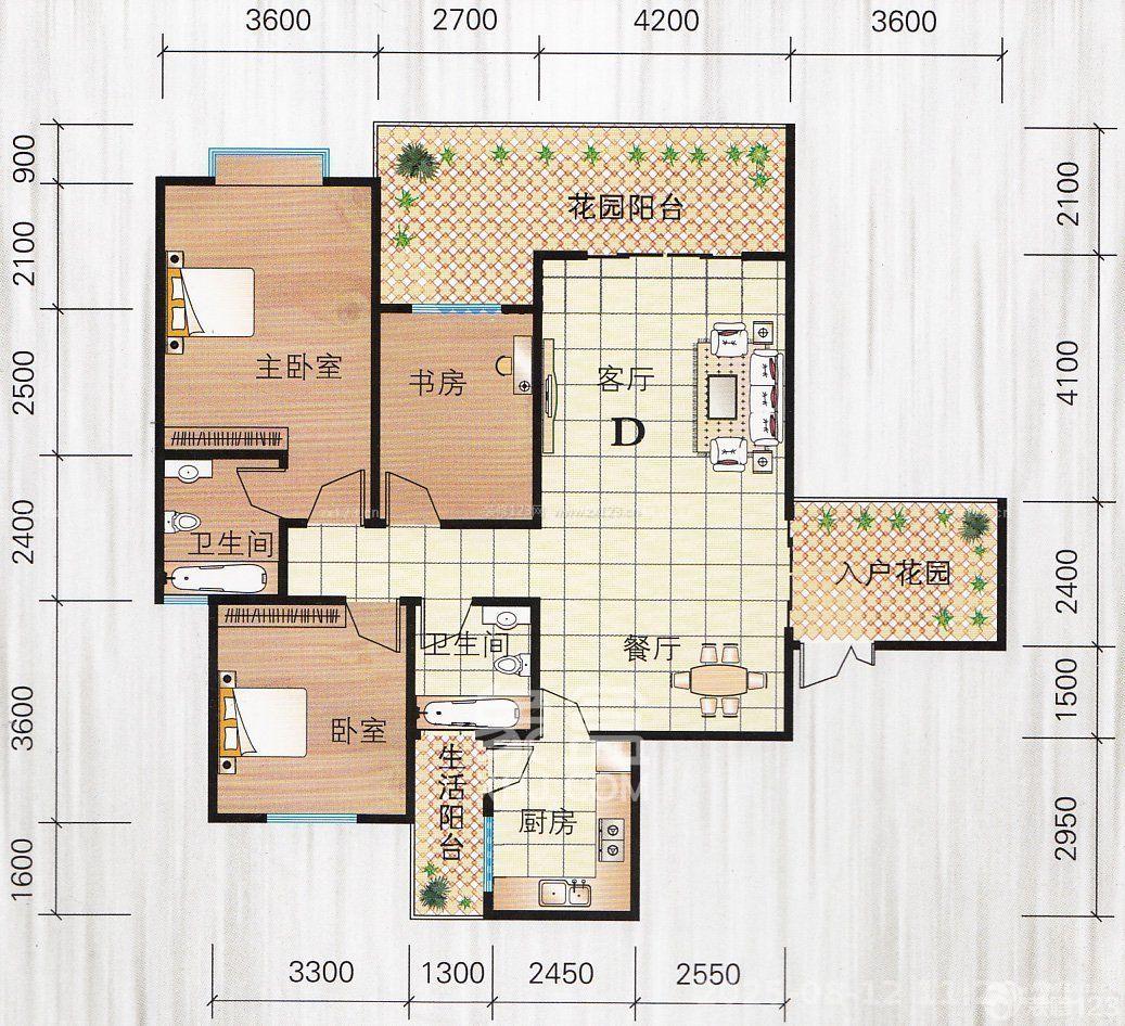 长坡水利水电机械厂宿舍  2室1厅1卫    1100.0元/月室内图1