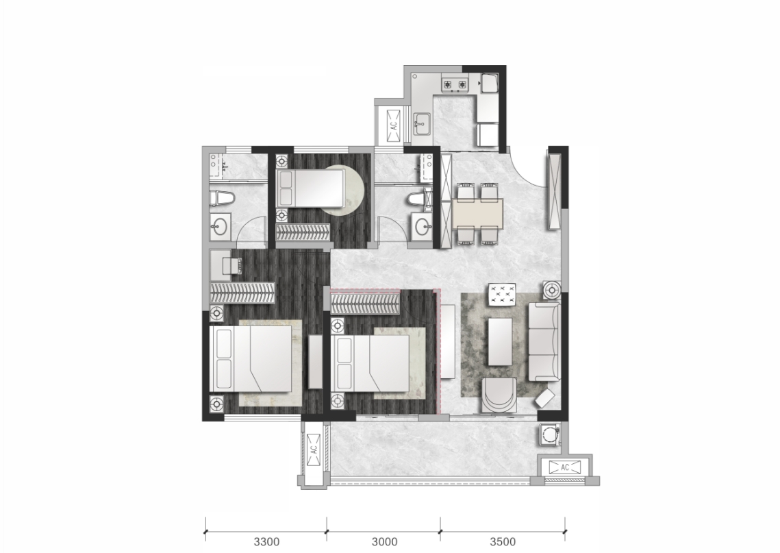 中海誉园  3室2厅2卫    54.5万 中海誉园  3室2厅2卫    54.5万