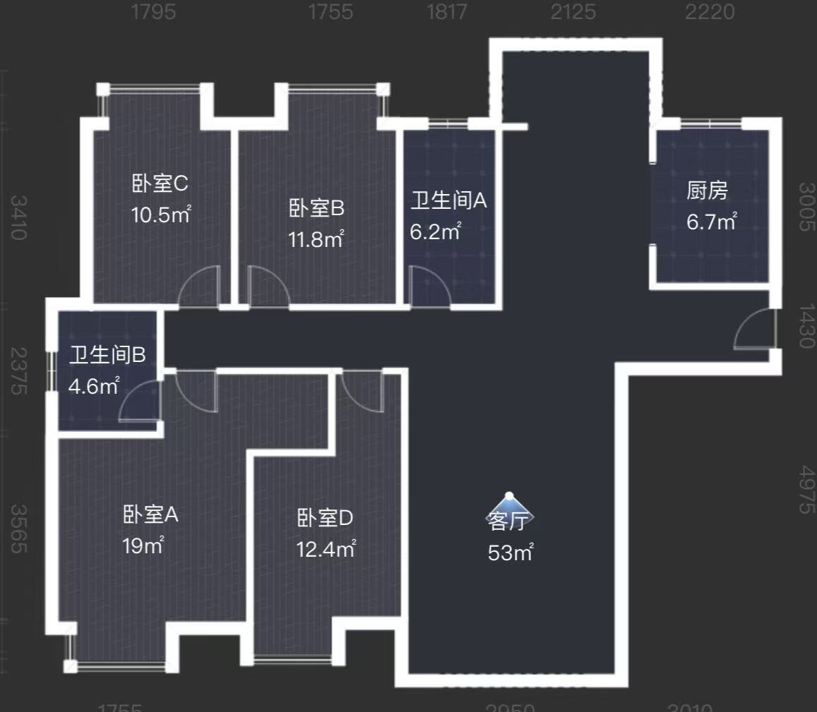 金水湾  4室2厅2卫   89.80万