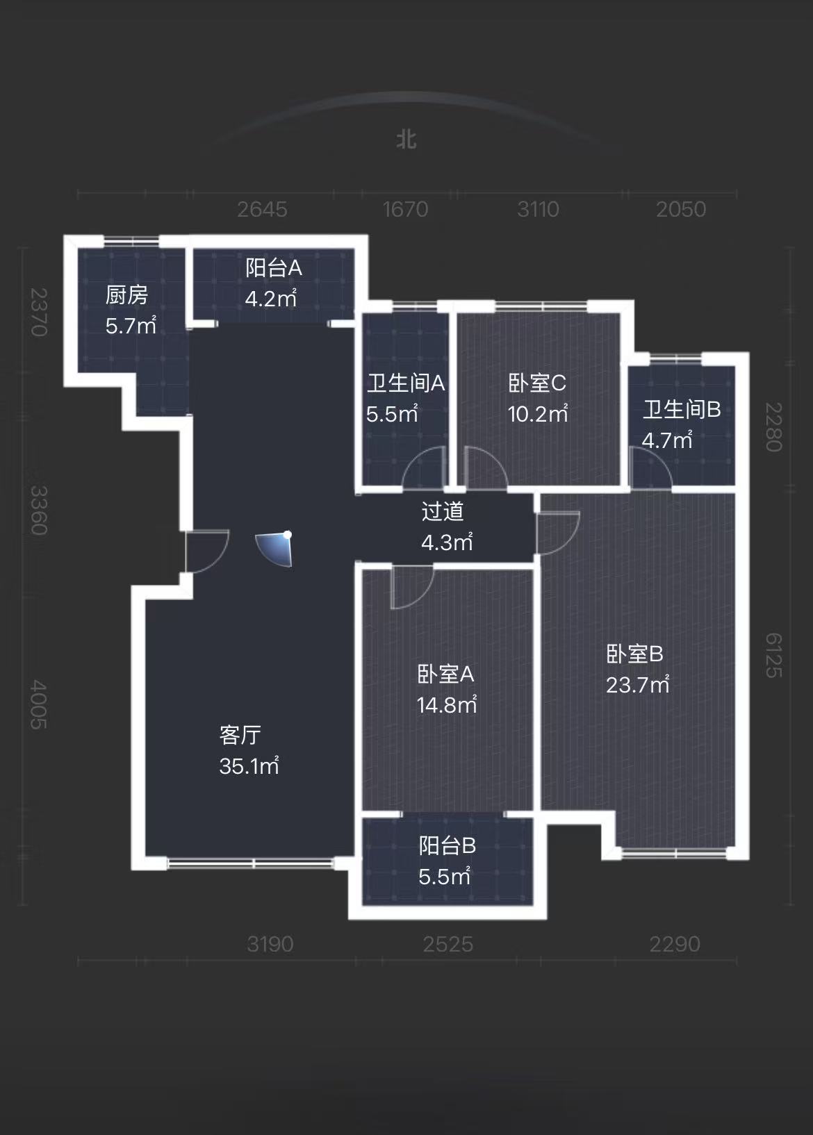 颐景园  3室2厅2卫   47.80万