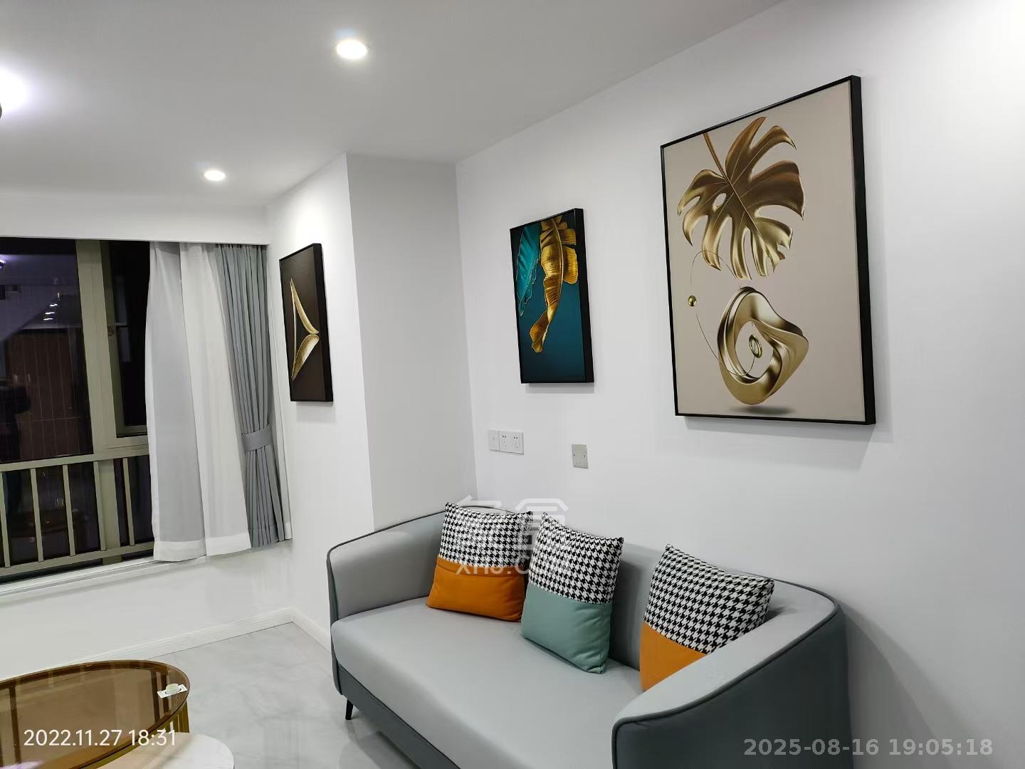 梅溪湖金茂湾  1室1厅1卫    2100.0元/月室内图