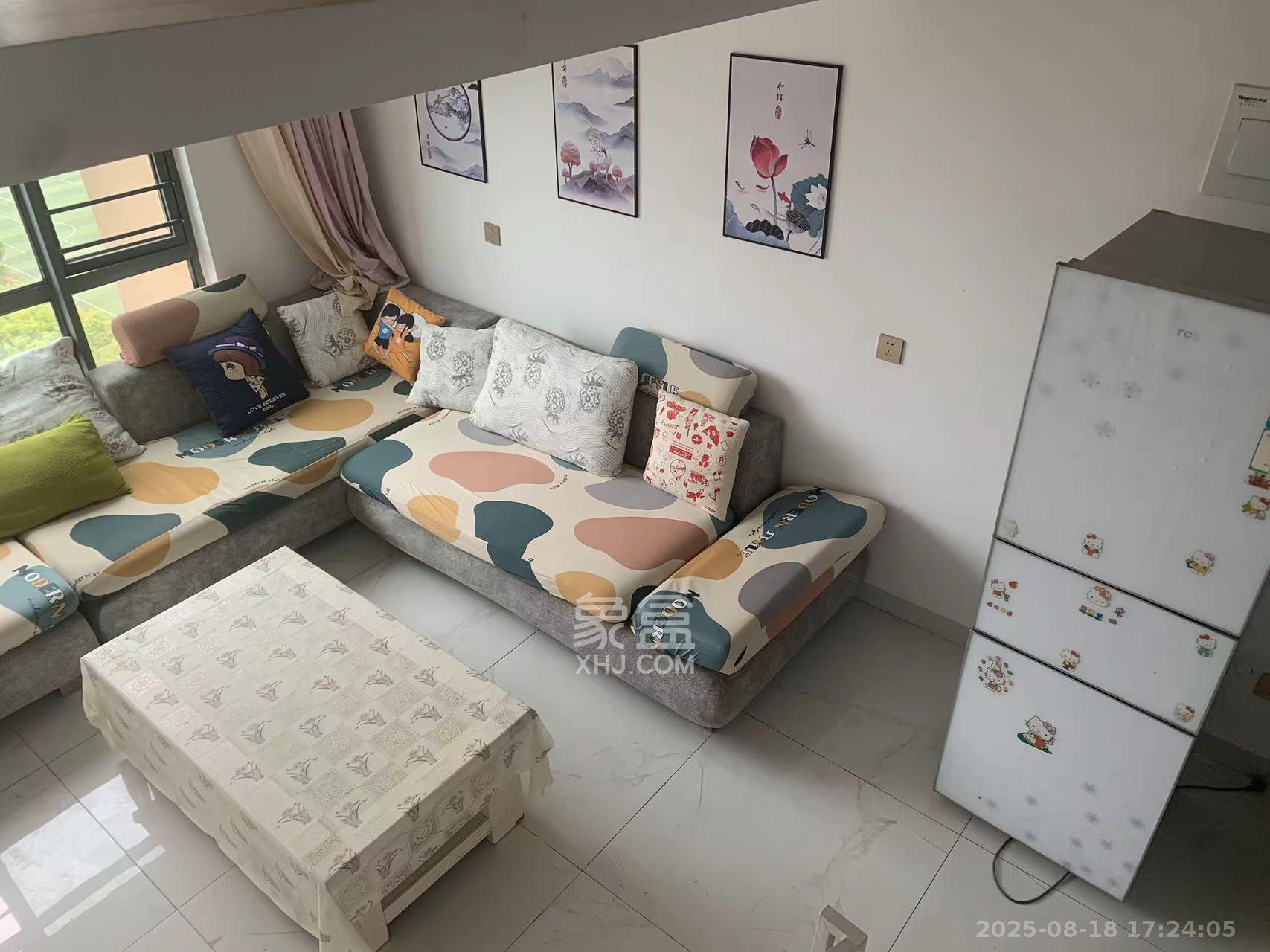 荣盛花语书苑 2室1厅1卫 2400.0元/月 荣盛花语书苑 2室1厅1卫 2400.0元/月室内图