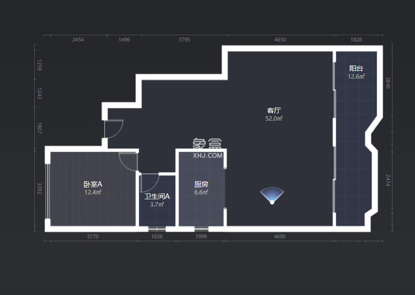 翡翠公园（北大资源）  5室2厅2卫    95.0万