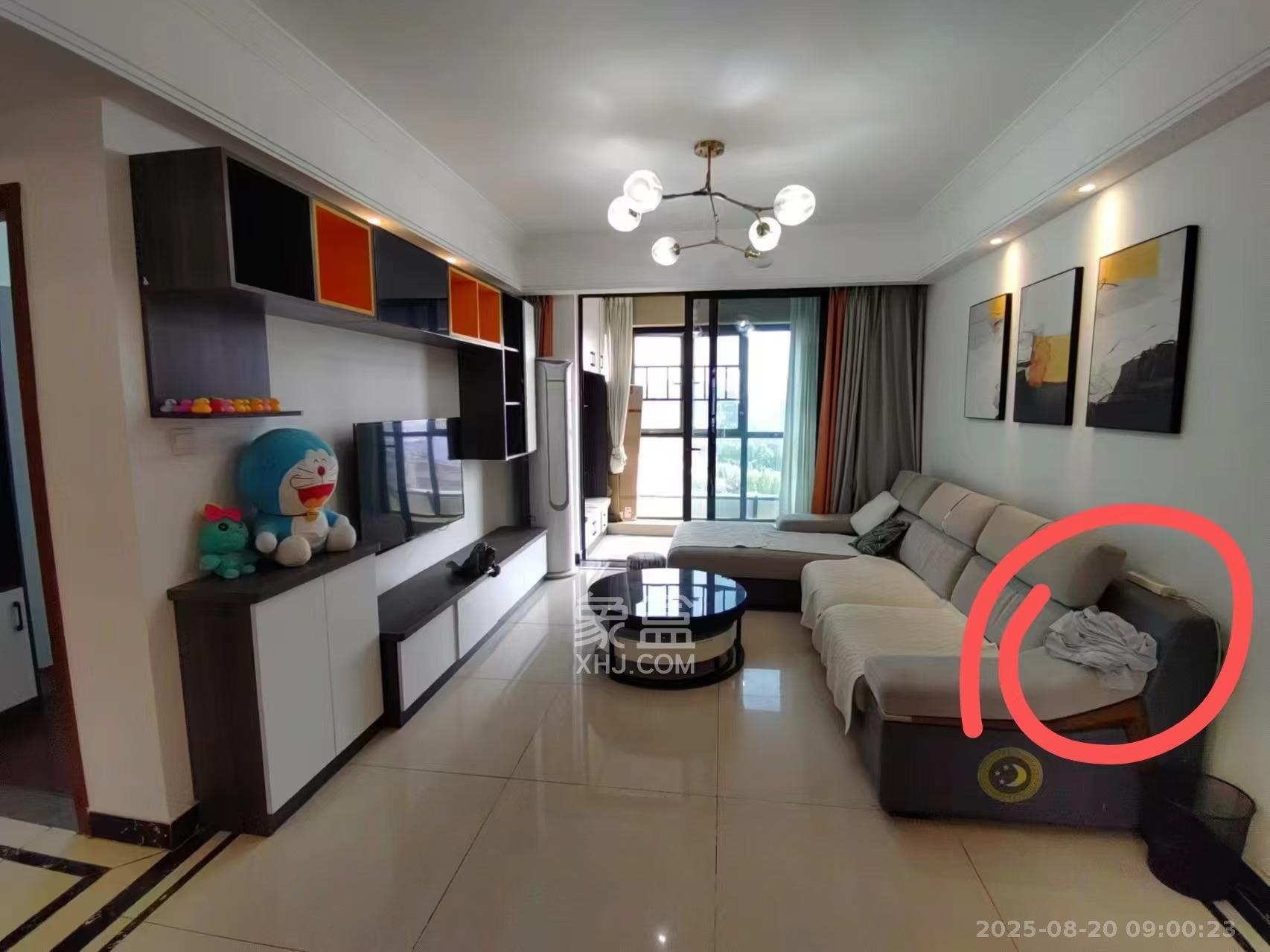 中海新城熙岸(中信新城五期) 3室2厅1卫 2600.0元/月 中海新城熙岸(中信新城五期) 3室2厅1卫 2600.0元/月室内图