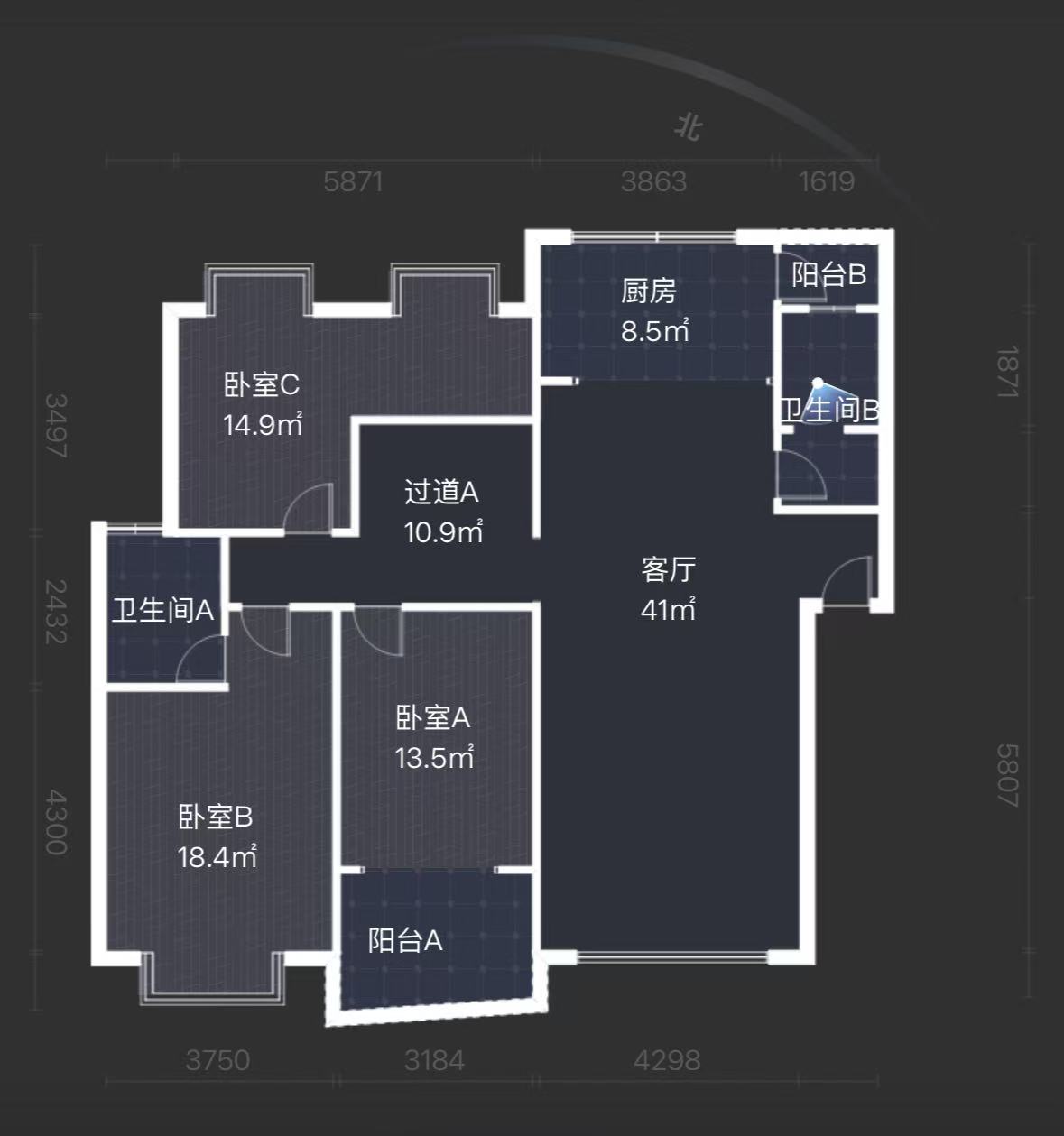 枫溪苑 4室2厅2卫 59.8万 枫溪苑 4室2厅2卫 59.8万室内图