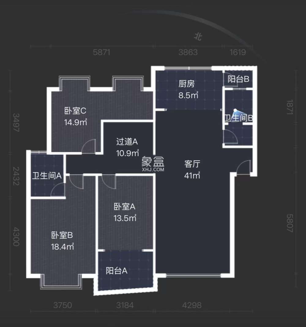枫溪苑  4室2厅2卫    59.8万