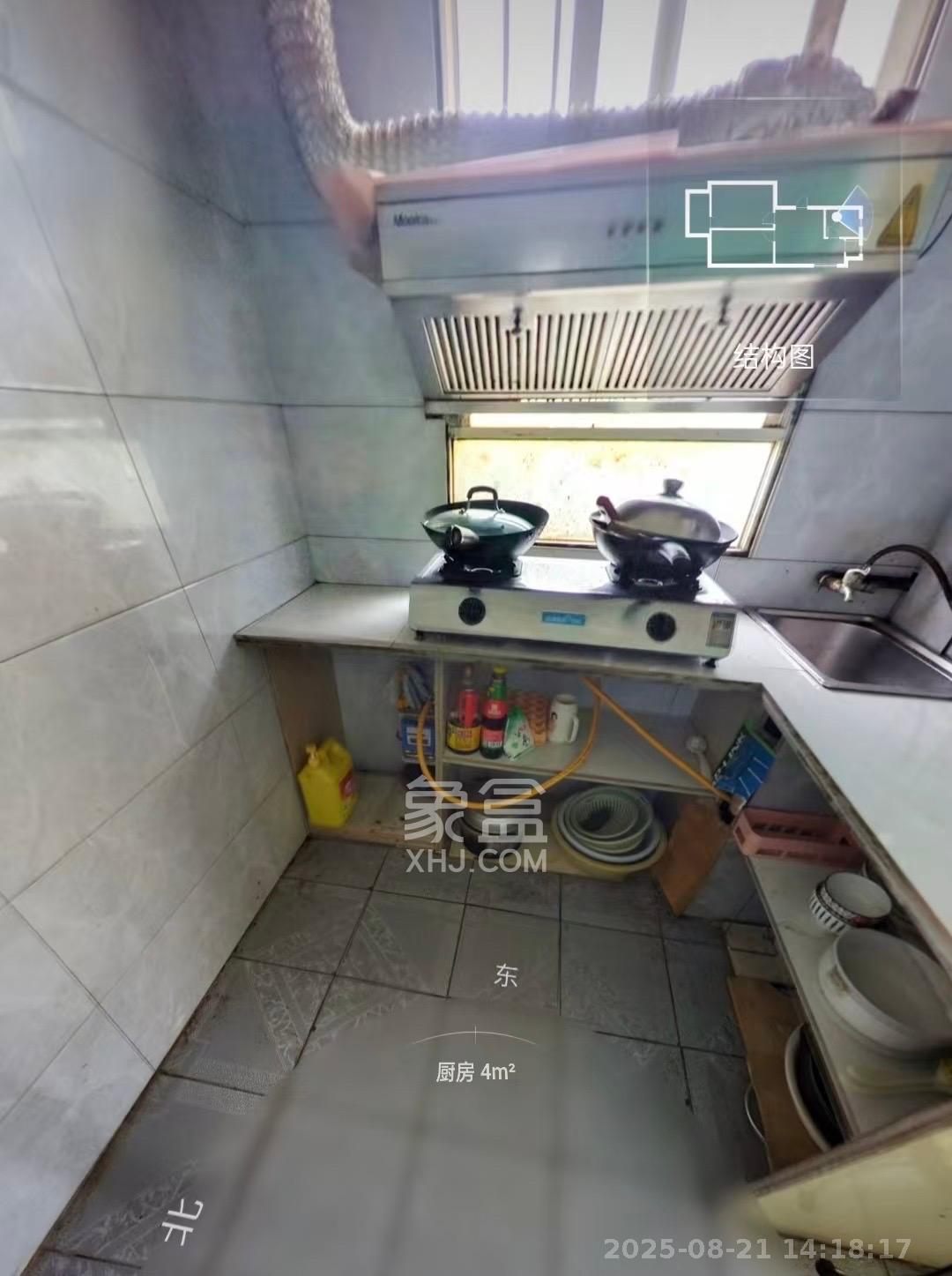 涂家冲社区（涂新小区、农商银行宿舍）  2室1厅1卫    1500.0元/月室内图