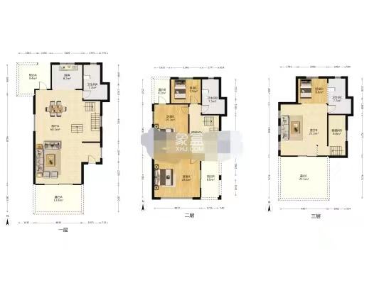 城市公园 5室3厅4卫 288.0万 城市公园 5室3厅4卫 288.0万室内图