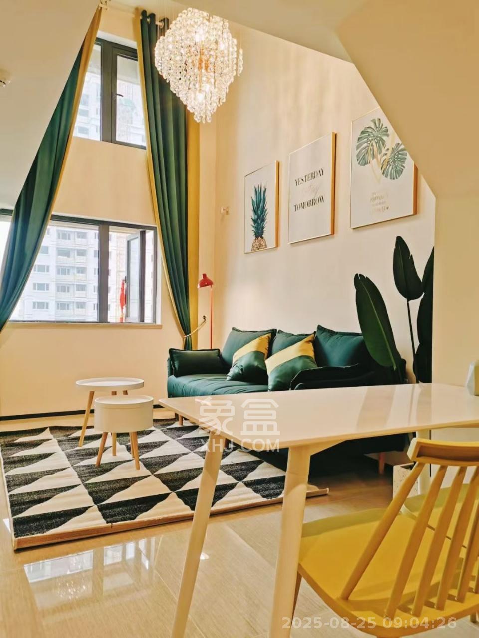 恒大翡翠华庭 1室1厅1卫 1600.0元/月 恒大翡翠华庭 1室1厅1卫 1600.0元/月室内图