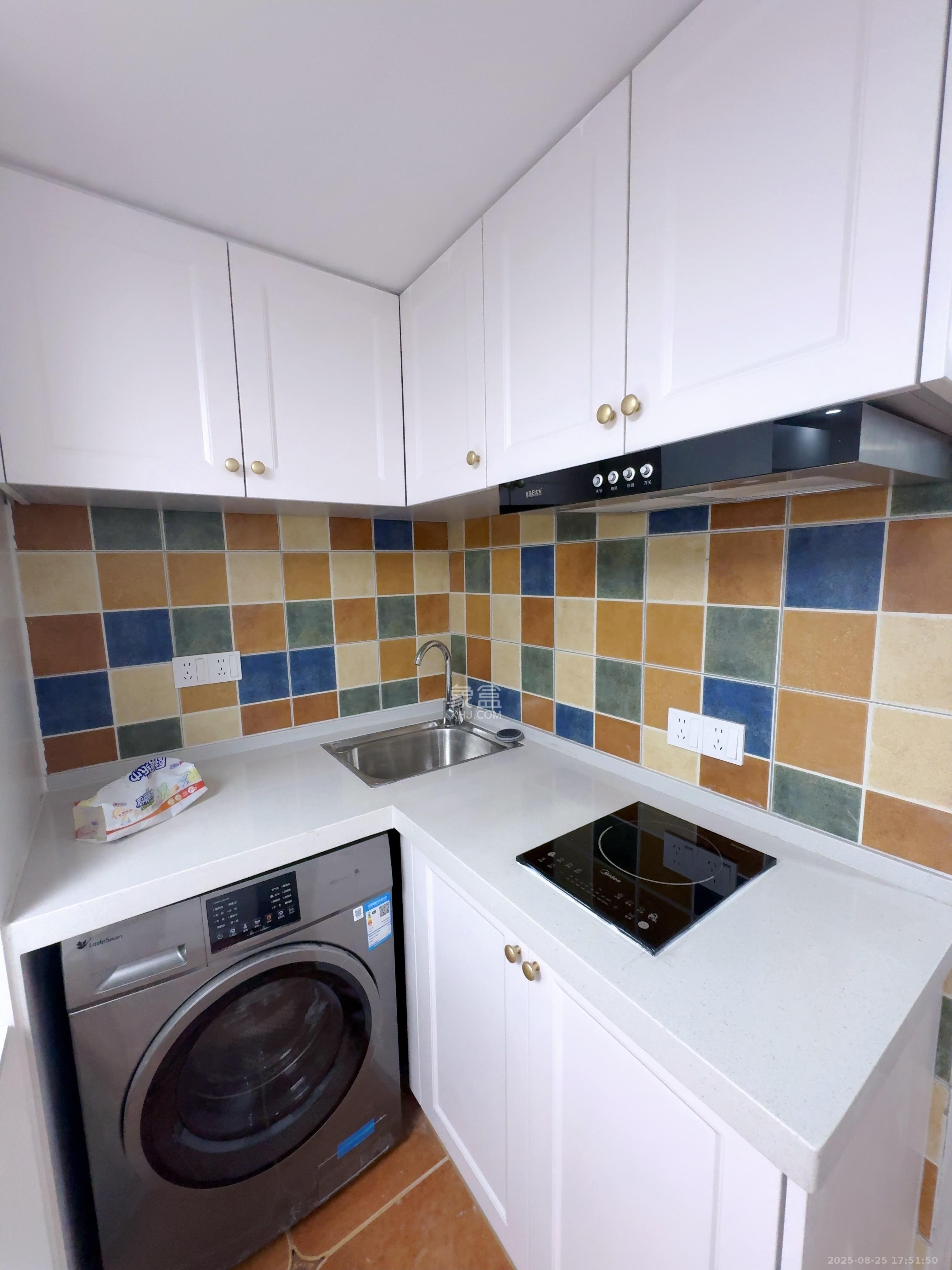 清控湖山雅居北区  1室1厅1卫    1200.0元/月户型图