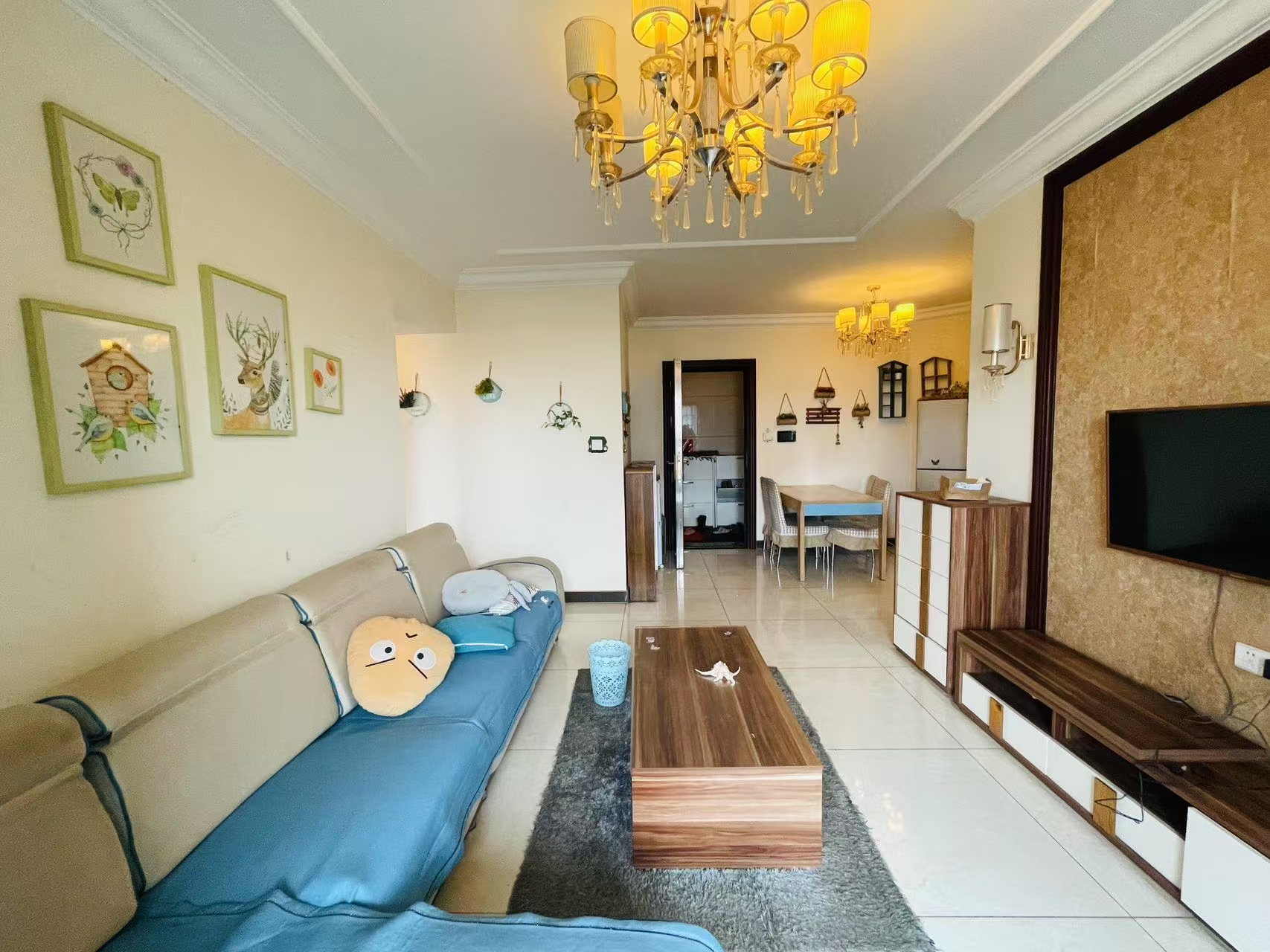 恒大绿洲 2室2厅1卫 1600.00元/月 恒大绿洲 2室2厅1卫 1600.00元/月室内图