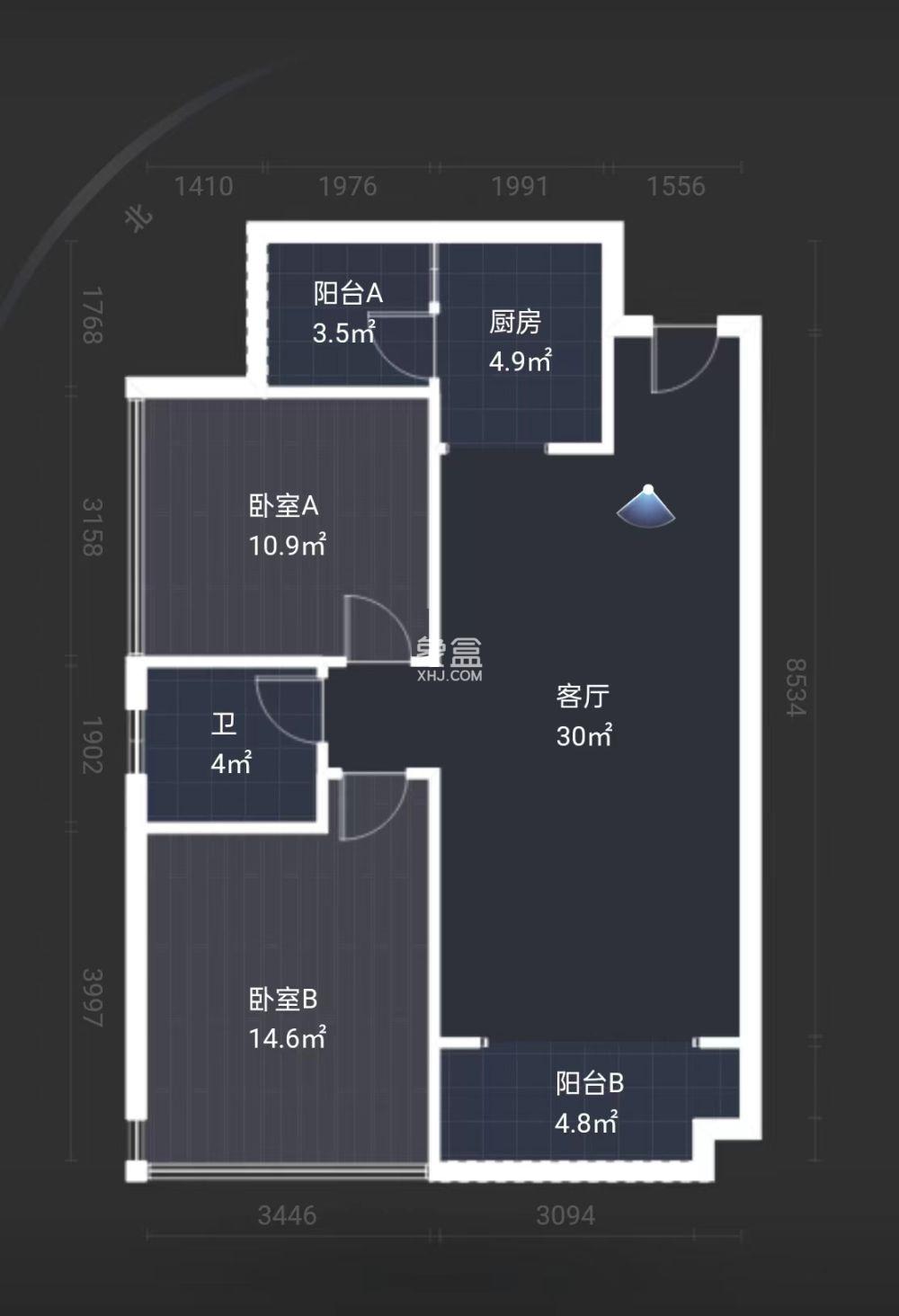亿都新天地  2室2厅1卫    36.0万