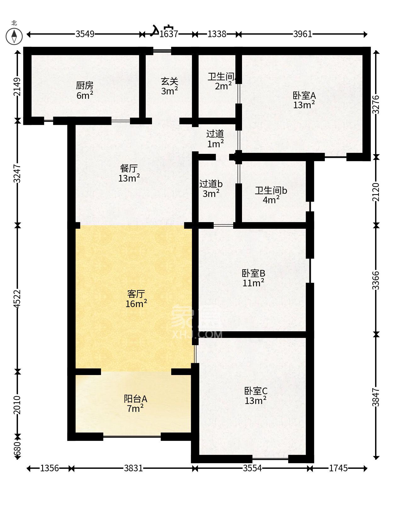 建发中央公园（建发美地）  3室2厅2卫   123.00万其他