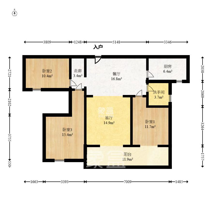 明昇壹城(明昇时代广场)二期  3室2厅2卫    2000.0元/月 明昇壹城(明昇时代广场)二期  3室2厅2卫    2000.0元/月室内图