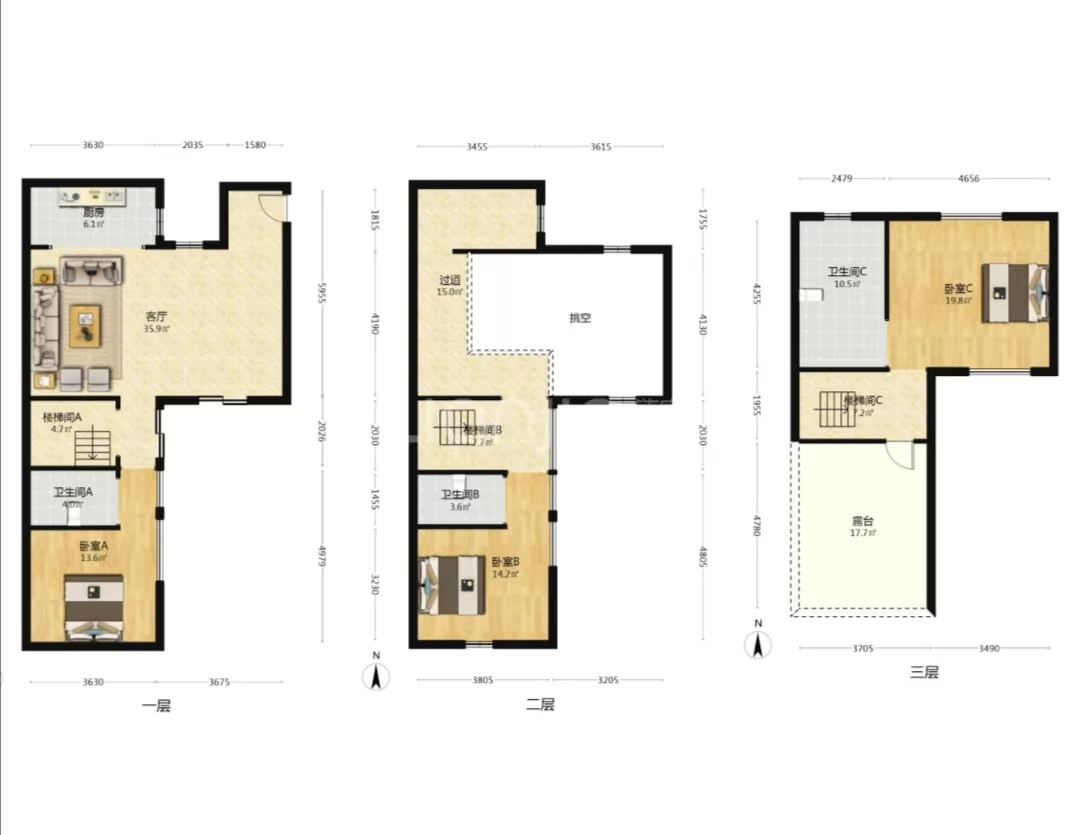 中粮瑞府 5室2厅4卫 170.0万 中粮瑞府 5室2厅4卫 170.0万室内图