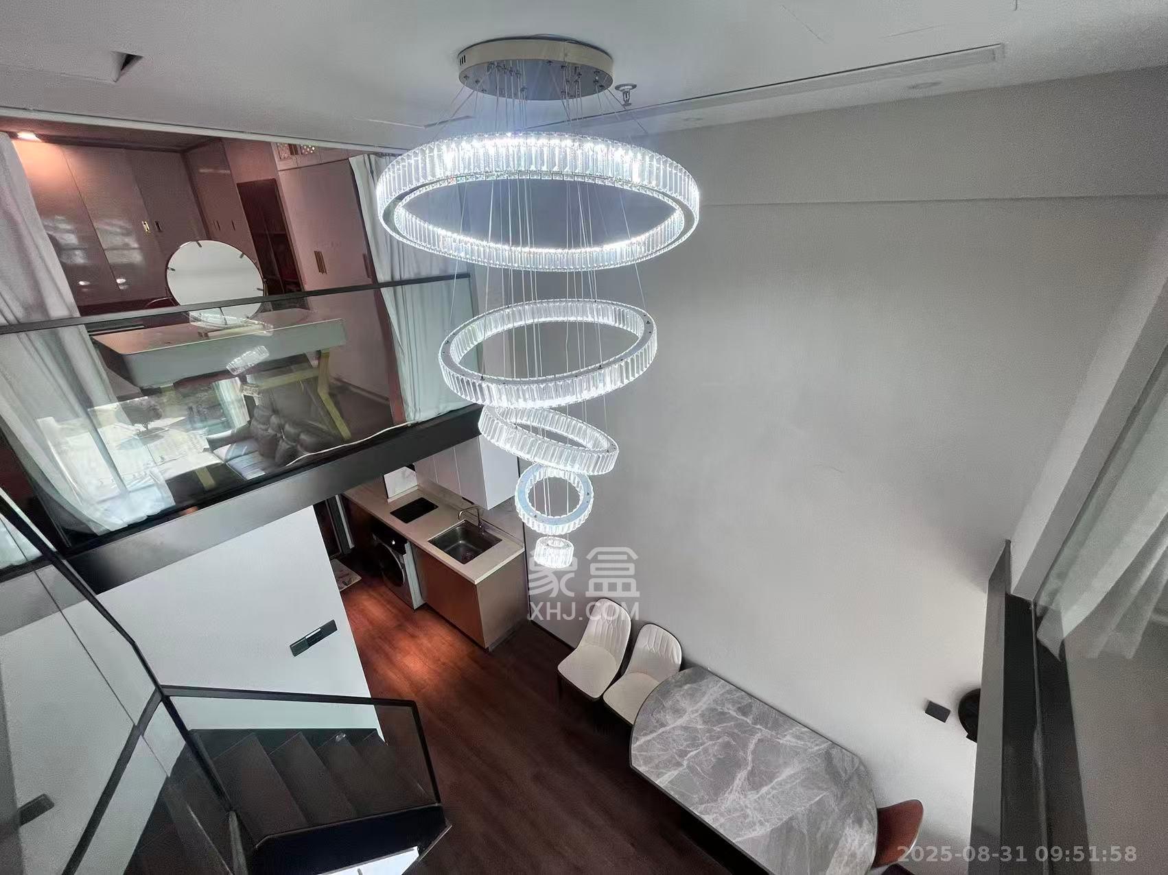 达美寰宇中心 2室1厅1卫 3500.0元/月 达美寰宇中心 2室1厅1卫 3500.0元/月室内图