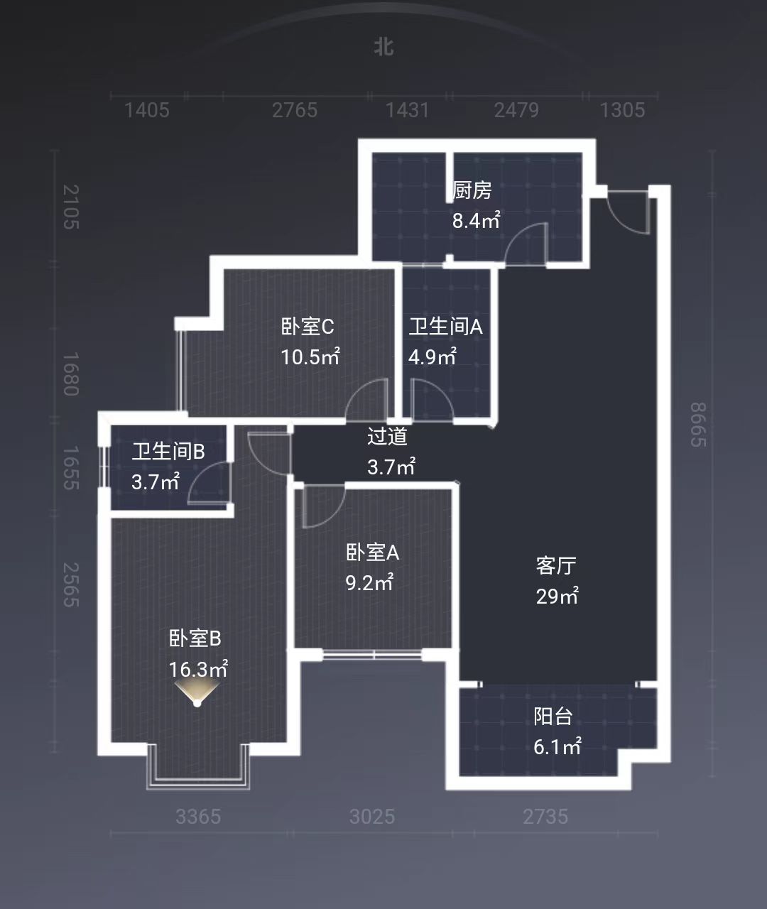 金水湾  3室2厅2卫   78.00万