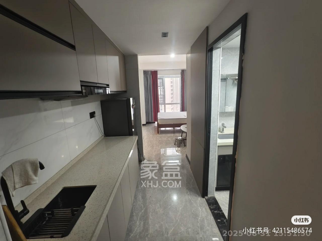 金地铂悦  1室1厅1卫    1300.0元/月室内图