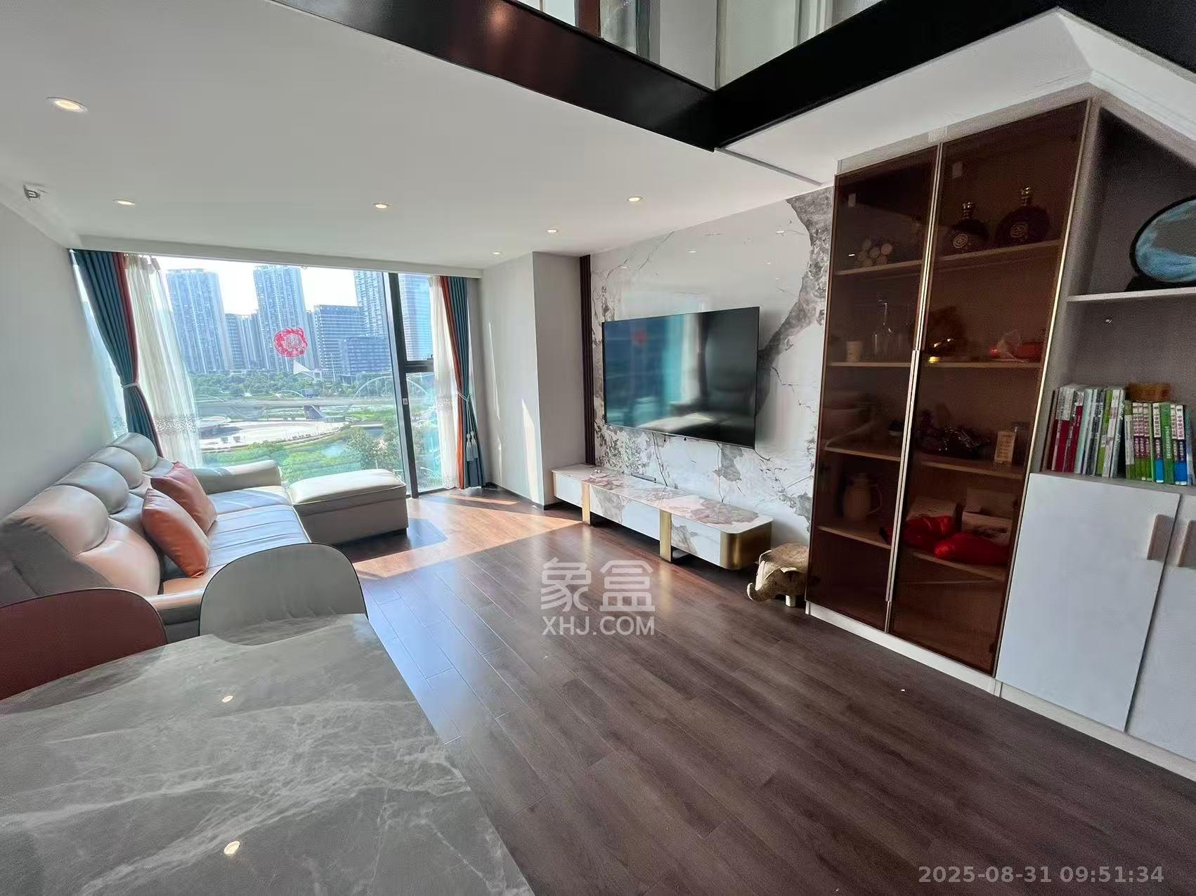 达美寰宇中心 2室1厅1卫 3500.0元/月 达美寰宇中心 2室1厅1卫 3500.0元/月室内图