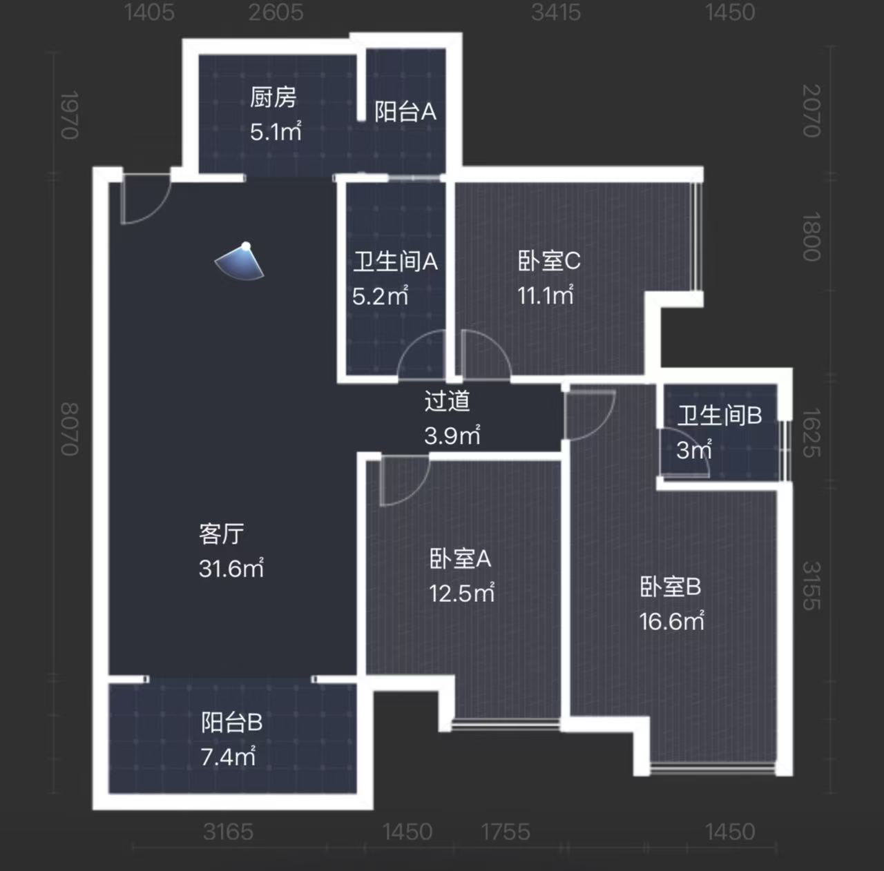 山水豪庭 3室2厅2卫 49.8万 山水豪庭 3室2厅2卫 49.8万室内图