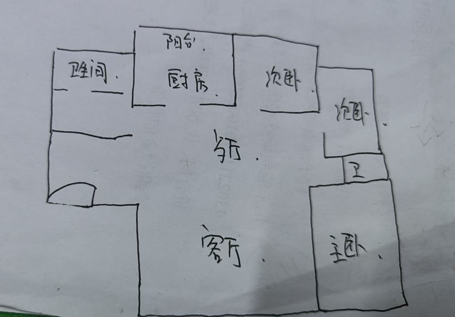 湘湾B区 3室2厅1卫 38.0万 湘湾B区 3室2厅1卫 38.0万室内图