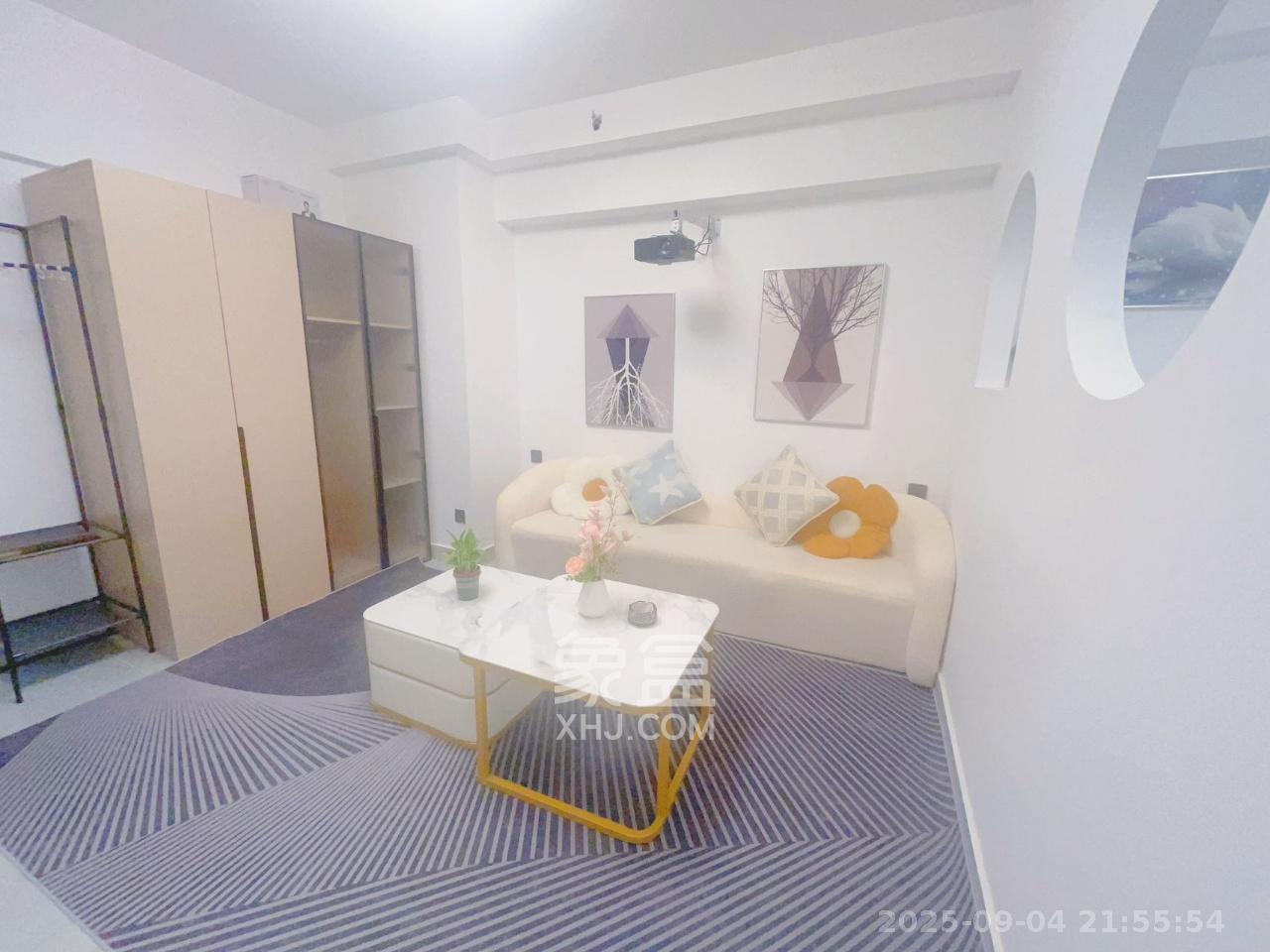 湘域中央 1室1厅1卫 3000.0元/月 湘域中央 1室1厅1卫 3000.0元/月室内图