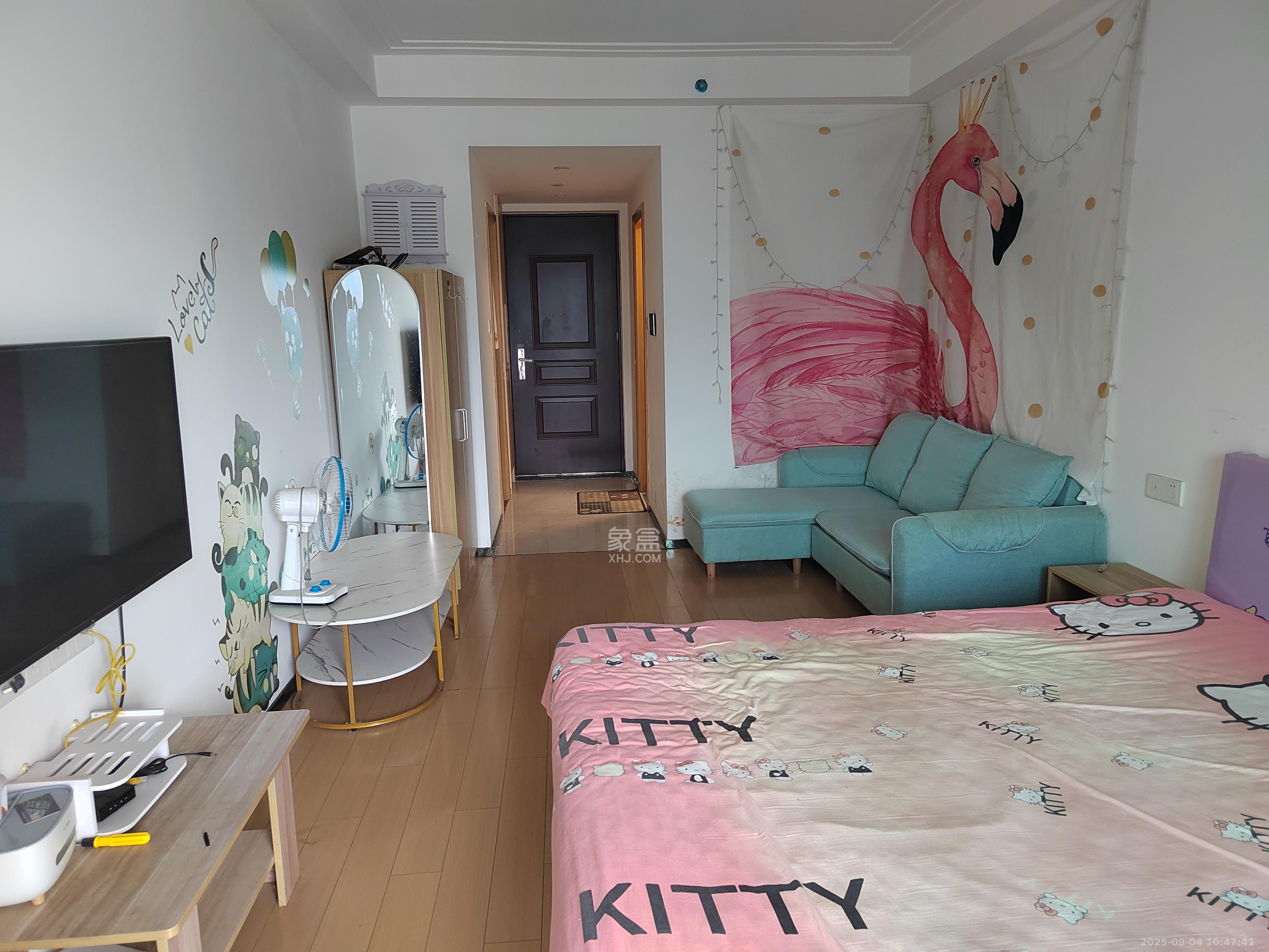 中海新城熙岸（中信新城五期）  1室1厅1卫    1000.0元/月室内图