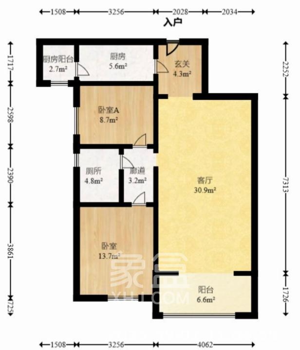阳光100二期  3室2厅2卫    2500.0元/月 阳光100二期  3室2厅2卫    2500.0元/月室内图