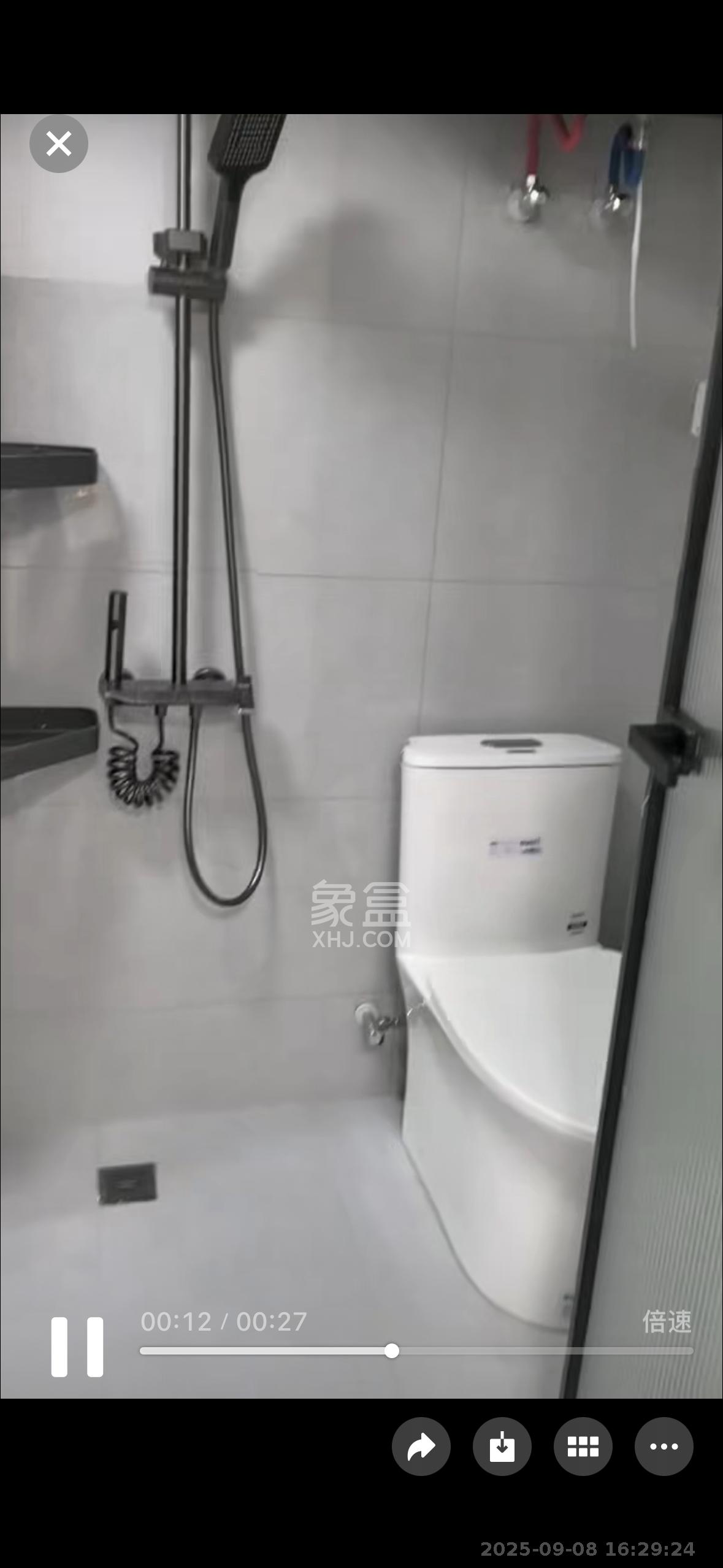 中海珑悦府  1室1厅1卫   1400.00元/月室内图