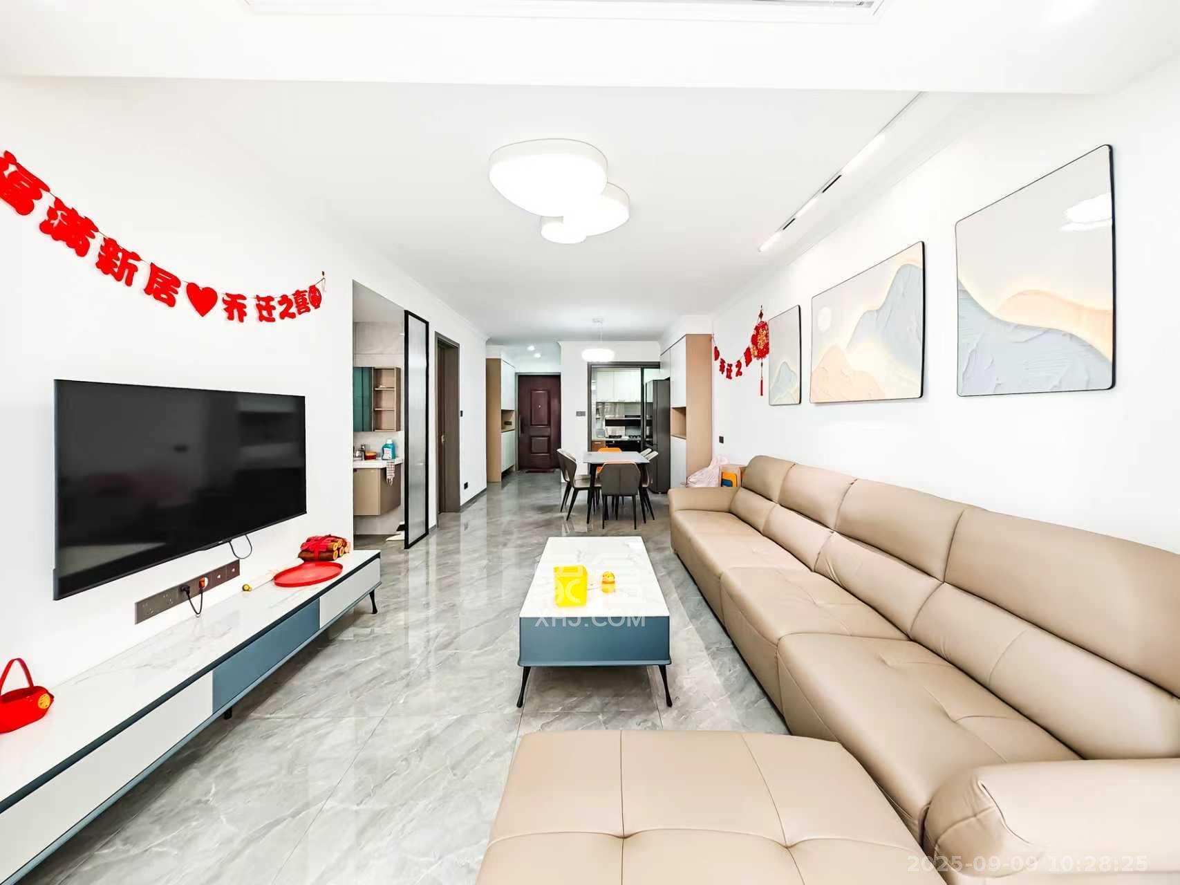 恒基旭辉湖山赋 3室2厅1卫 2500.0元/月 恒基旭辉湖山赋 3室2厅1卫 2500.0元/月室内图