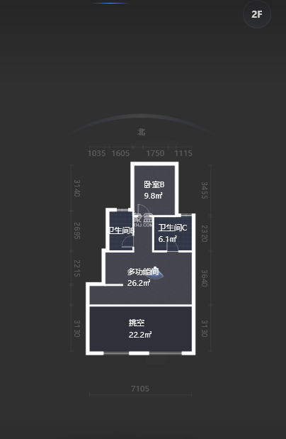 美的湾  4室2厅2卫    100.0万 美的湾  4室2厅2卫    100.0万室内图