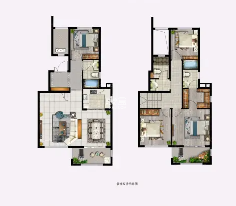 美的湾  4室2厅2卫    100.0万 美的湾  4室2厅2卫    100.0万室内图