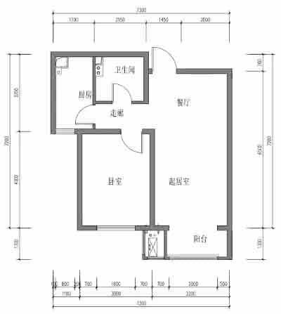 碧桂园翘楚棠  3室2厅2卫   85.00万客厅