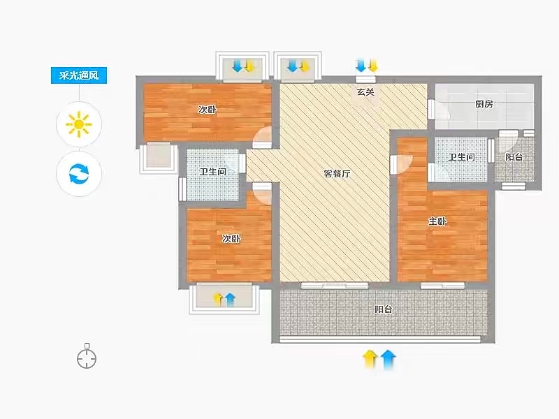 荣盛碧桂园铂悦府  3室2厅2卫    2800.0元/月 荣盛碧桂园铂悦府  3室2厅2卫    2800.0元/月户型图