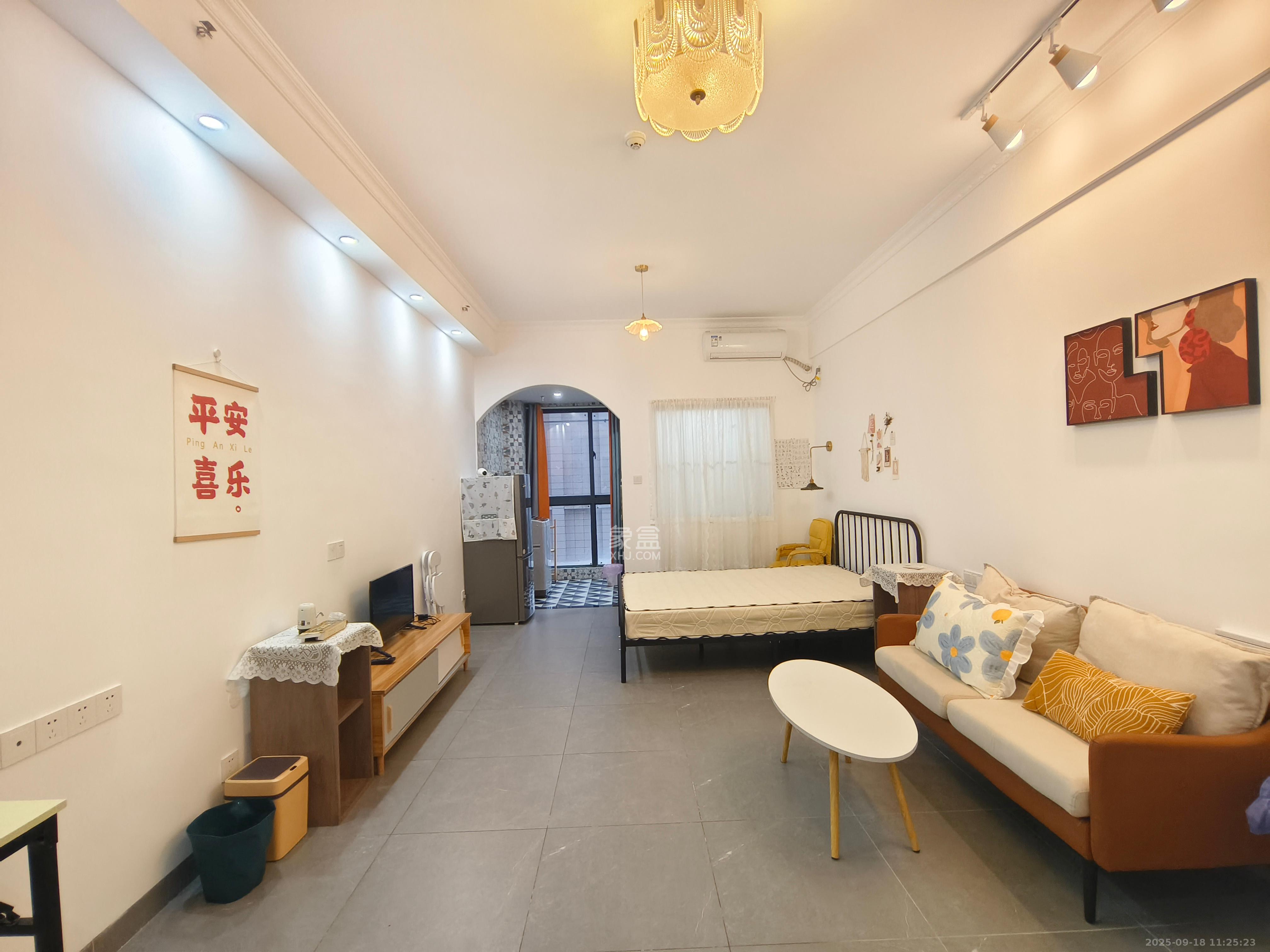 明发国际城 1室1厅1卫 1400.0元/月 明发国际城 1室1厅1卫 1400.0元/月室内图