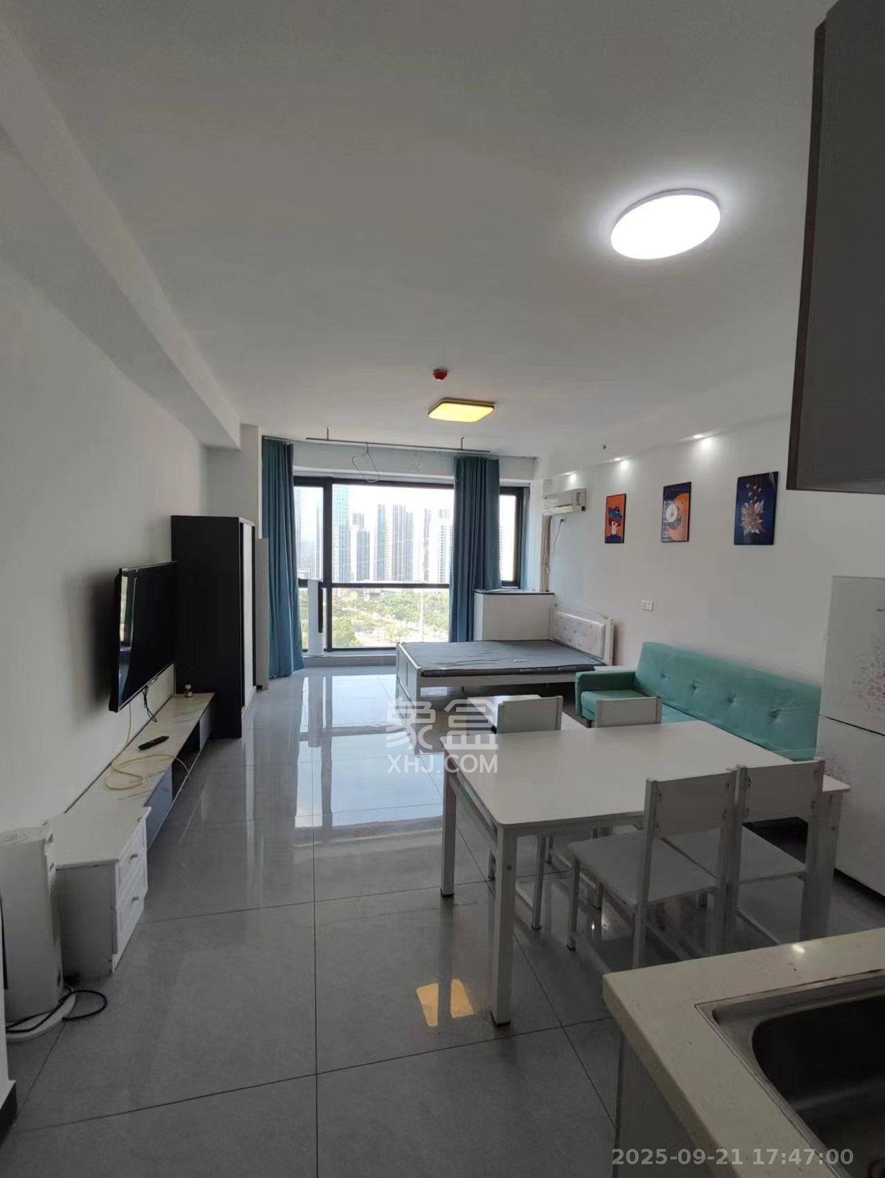 港湘铂玥（天园地芳国际珠宝城）  1室1厅1卫    1200.0元/月室内图