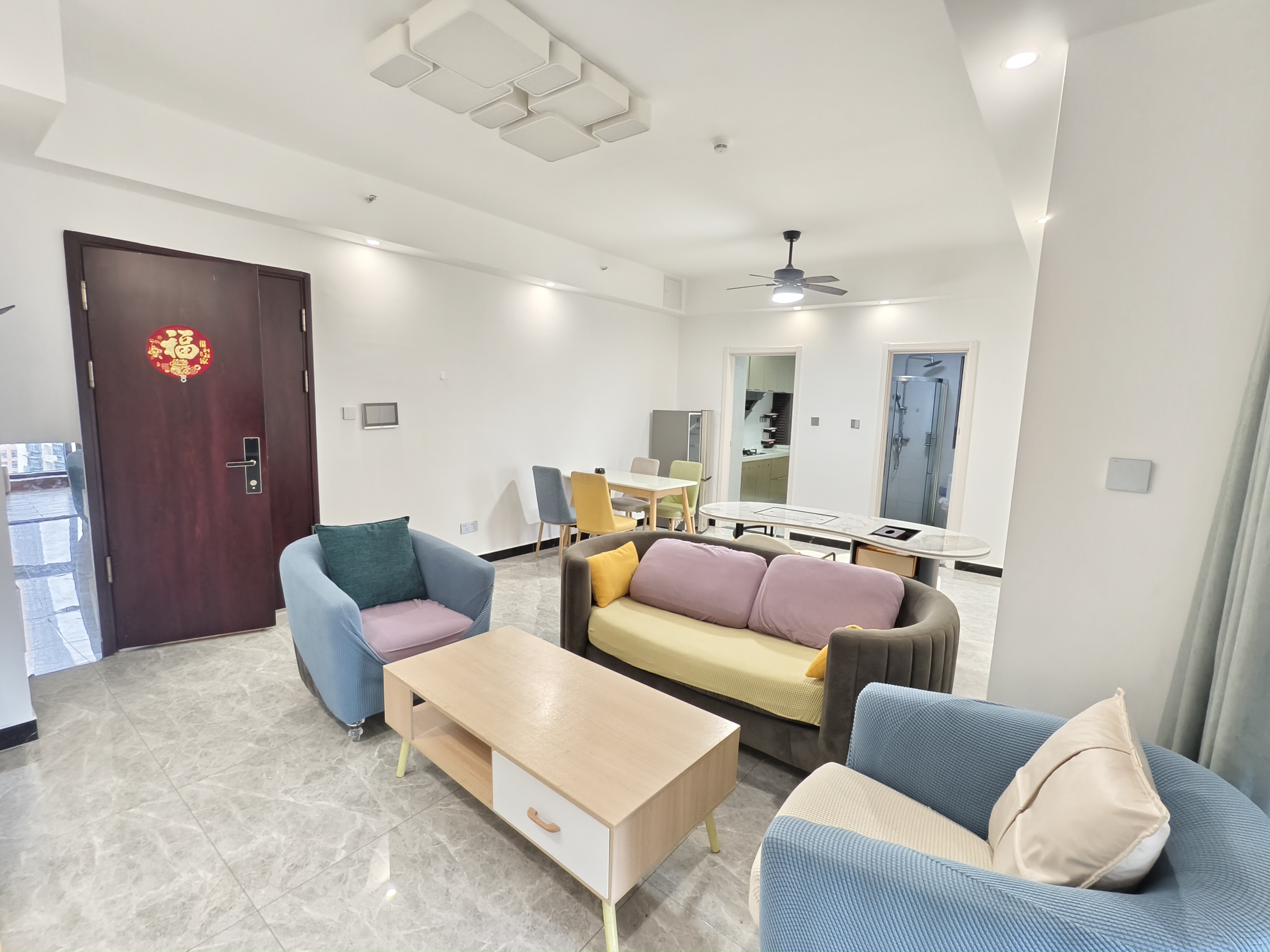 华润中心  2室2厅1卫    4000.0元/月室内图