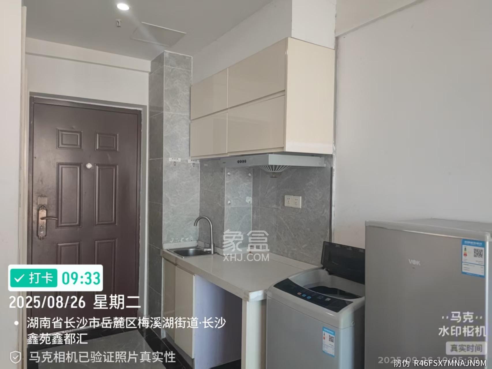 梅溪鑫苑名家  1室1厅1卫    1200.0元/月室内图