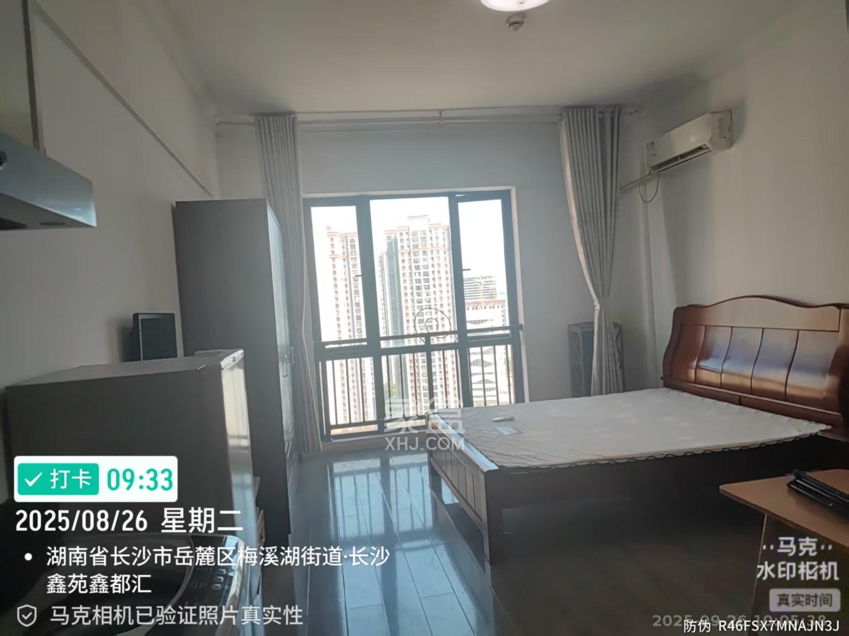 梅溪鑫苑名家  1室1厅1卫    1200.0元/月室内图