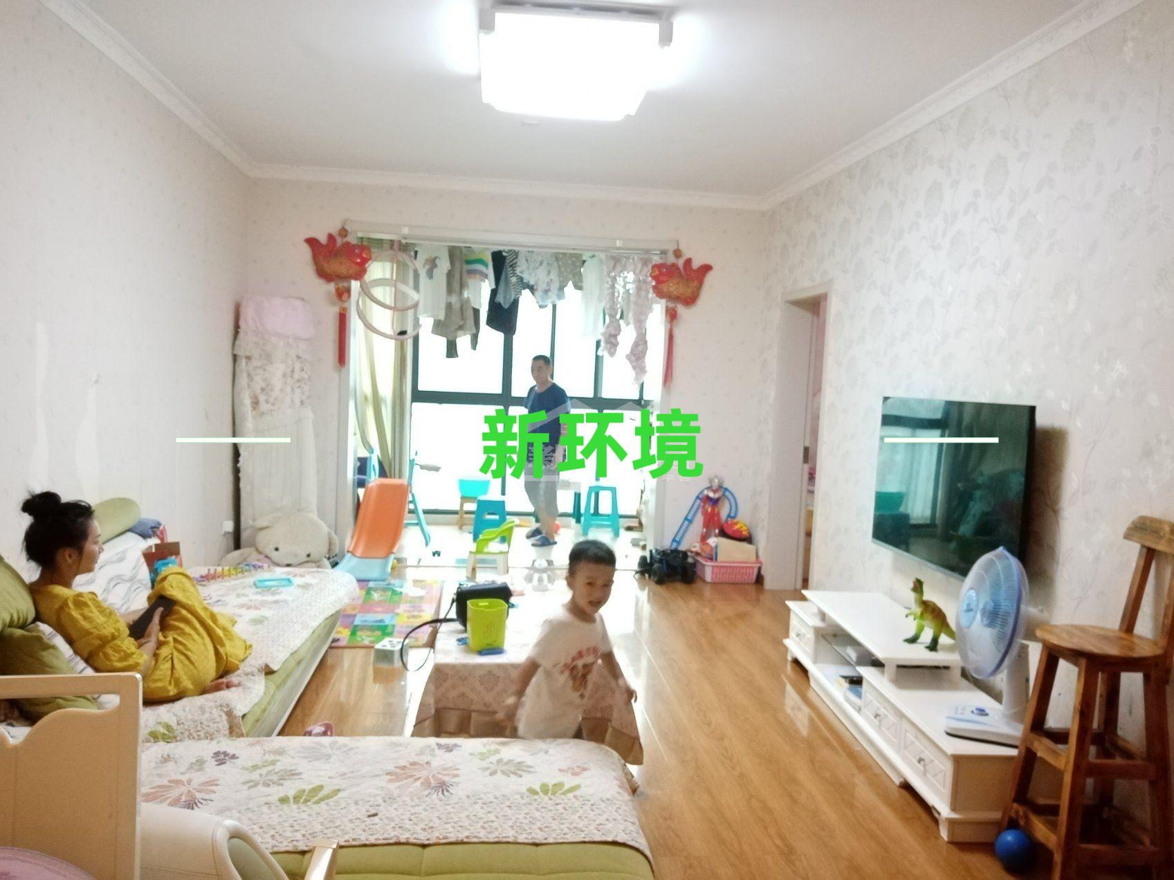 澧岸家园 2室2厅1卫 1400.0元/月 澧岸家园 2室2厅1卫 1400.0元/月室内图