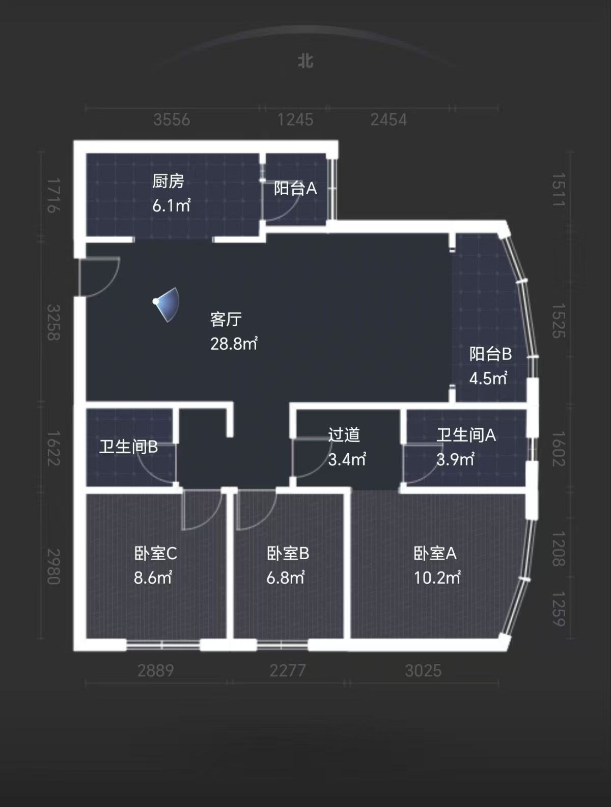 奥园广场  3室2厅2卫    63.0万 奥园广场  3室2厅2卫    63.0万