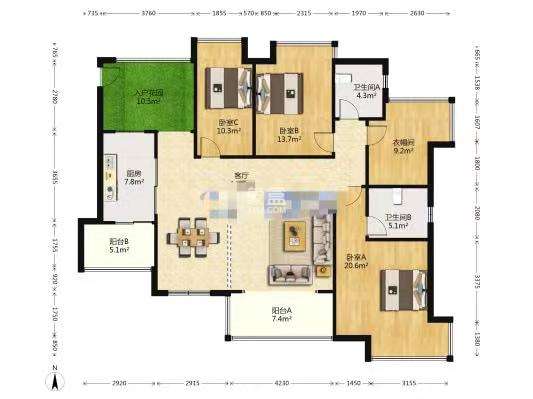 美的城一期  3室2厅2卫    49.0万 美的城一期  3室2厅2卫    49.0万