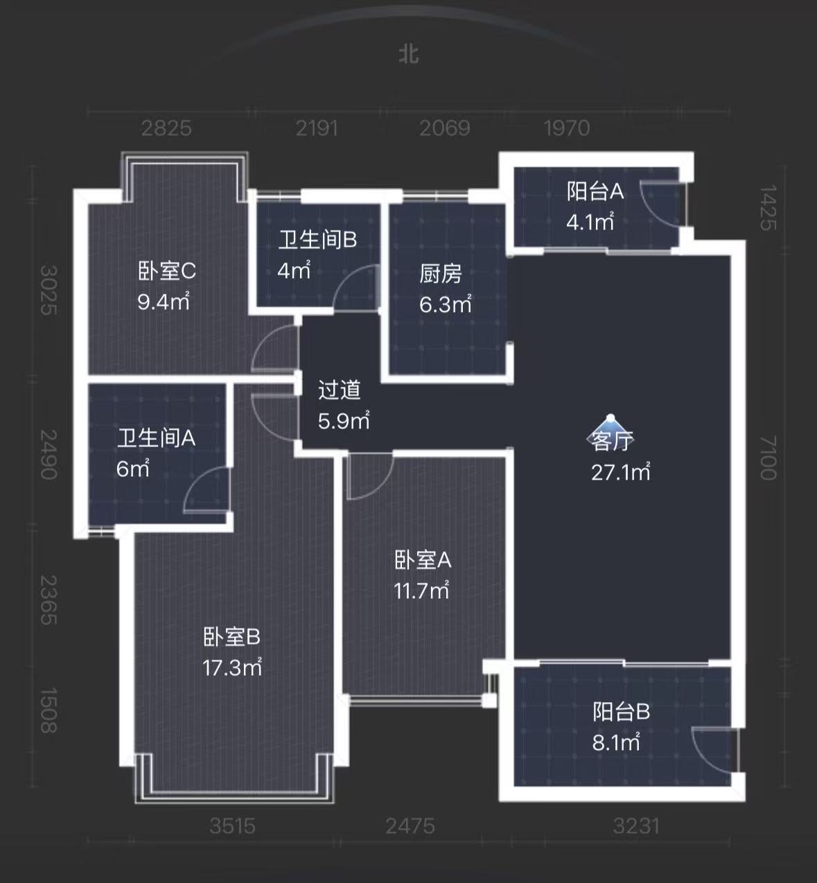 经世龙城  3室2厅2卫    69.1万 经世龙城  3室2厅2卫    69.1万室内图