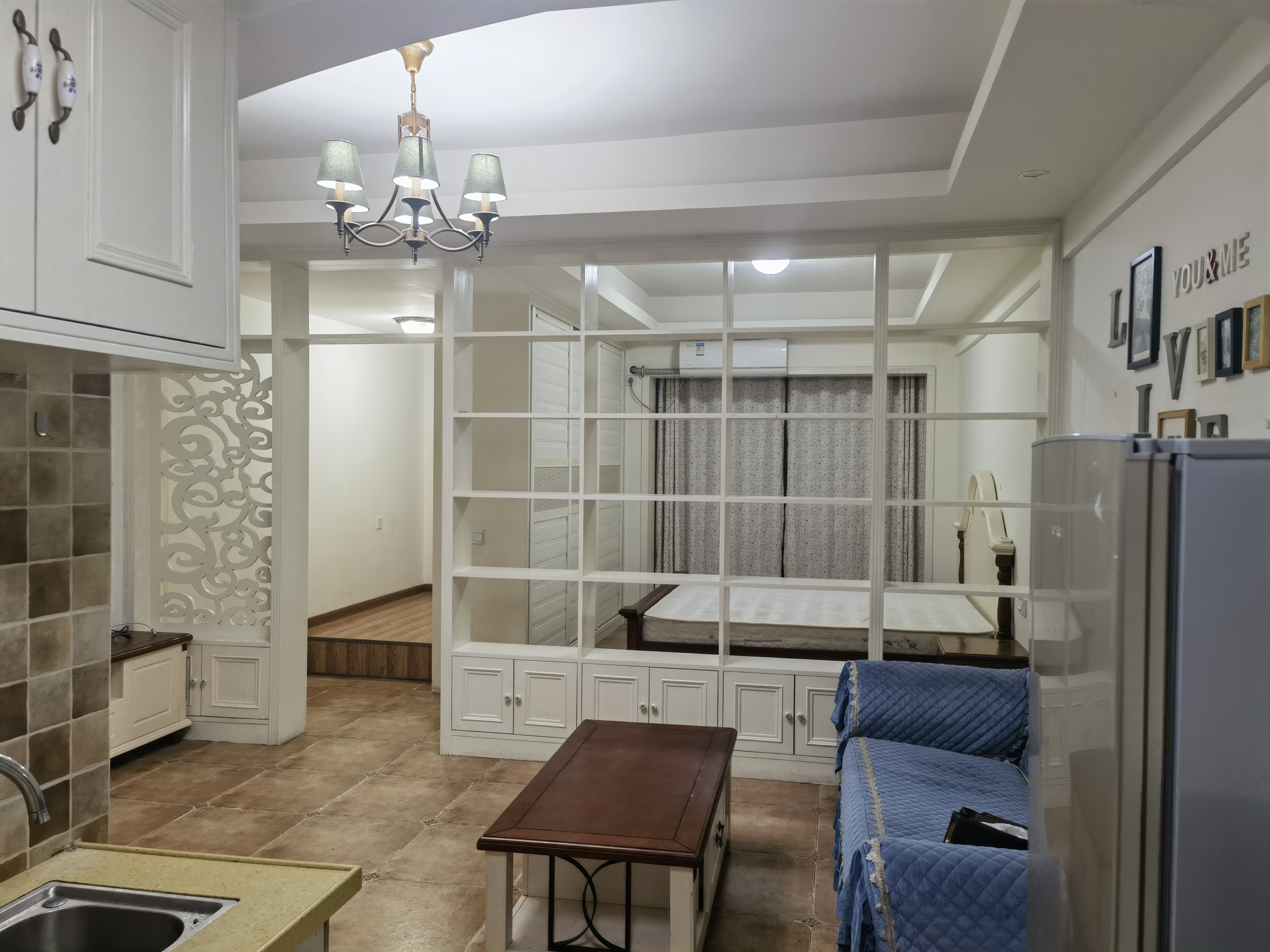 星海名都 1室1厅1卫 1050.0元/月 星海名都 1室1厅1卫 1050.0元/月室内图