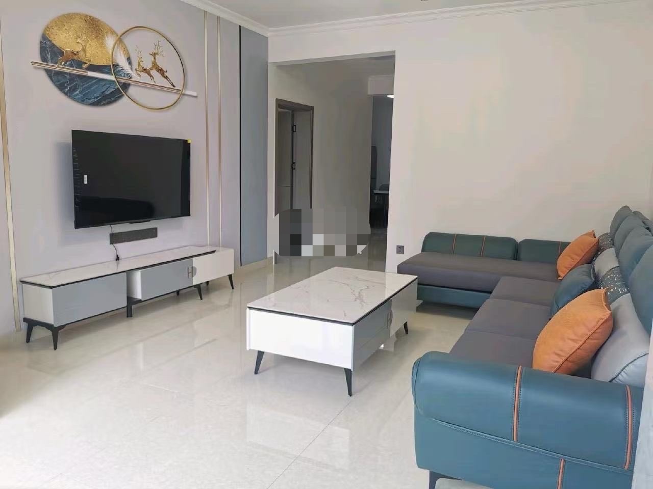 新桥花园  3室2厅2卫    2200.0元/月户型图